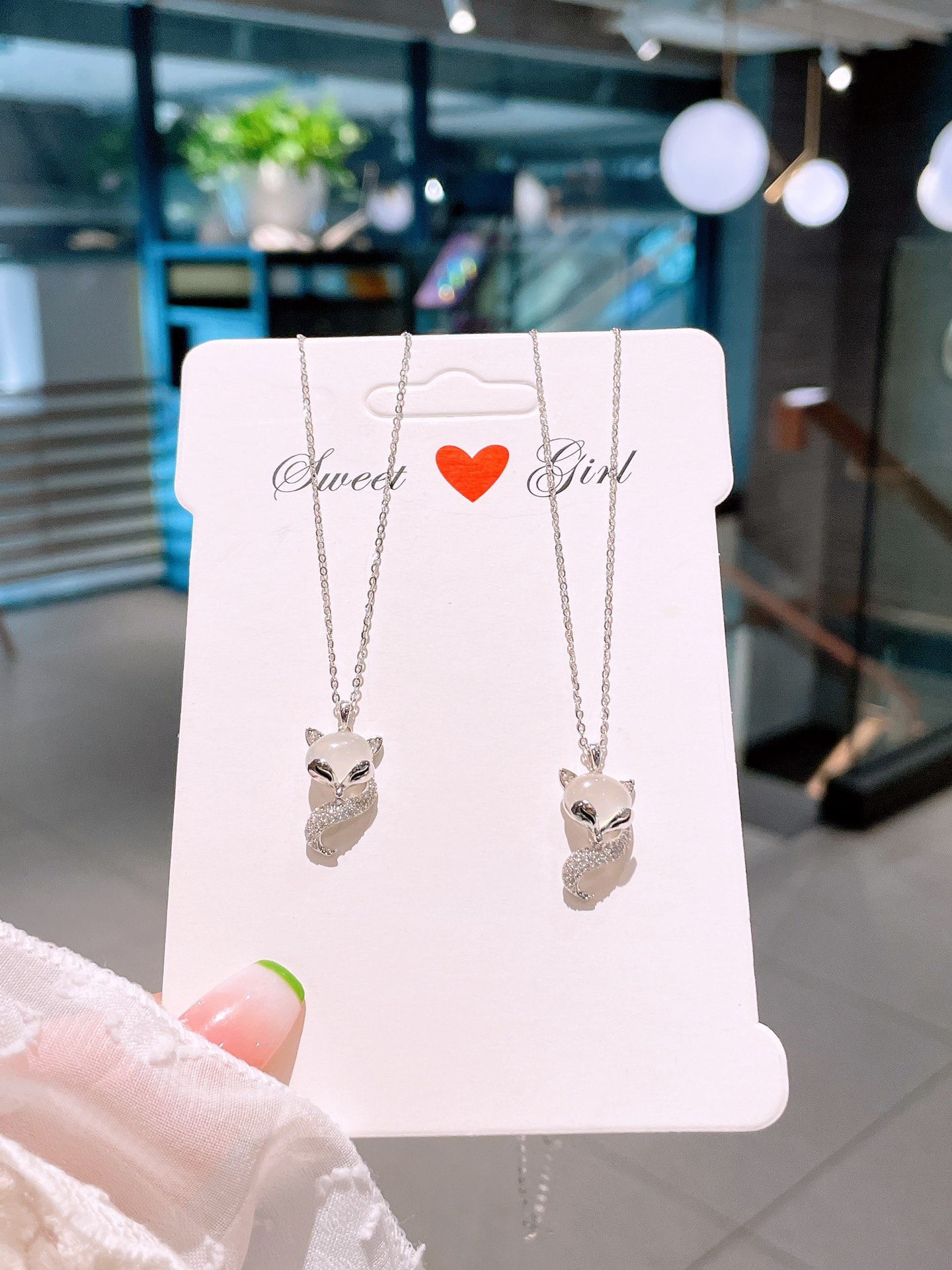 Massivsilber Kette Leichter Luxus Standesamt Gold