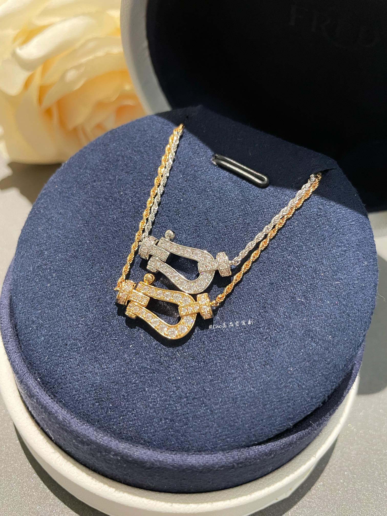 Jewelry Necklaces & Pendants Platinum Rose Gold White Hemp Rope