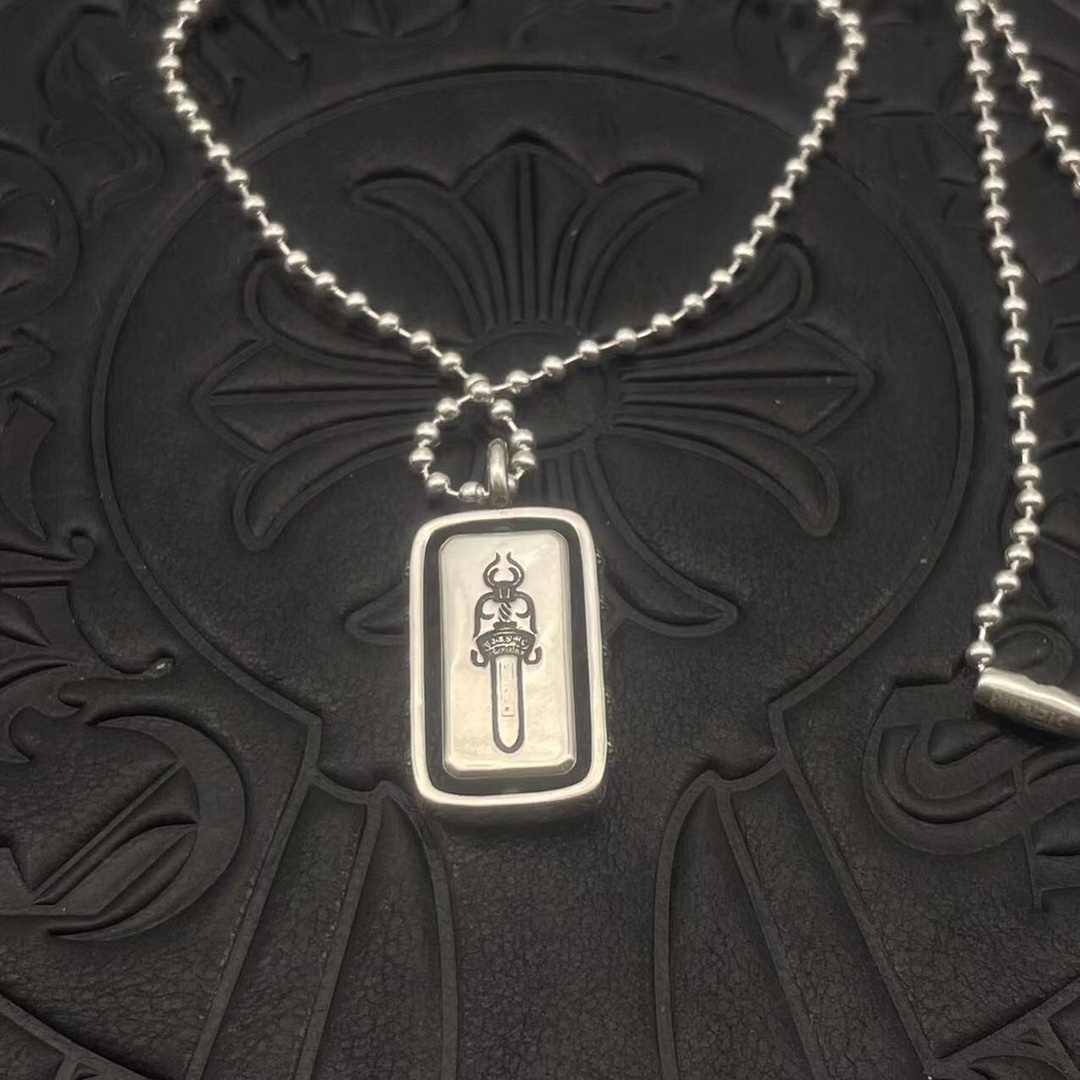 Chrome Hearts 丝滑转动，搭配 圆珠链，尺寸50-70cm，所有吊坠均可搭其他项链