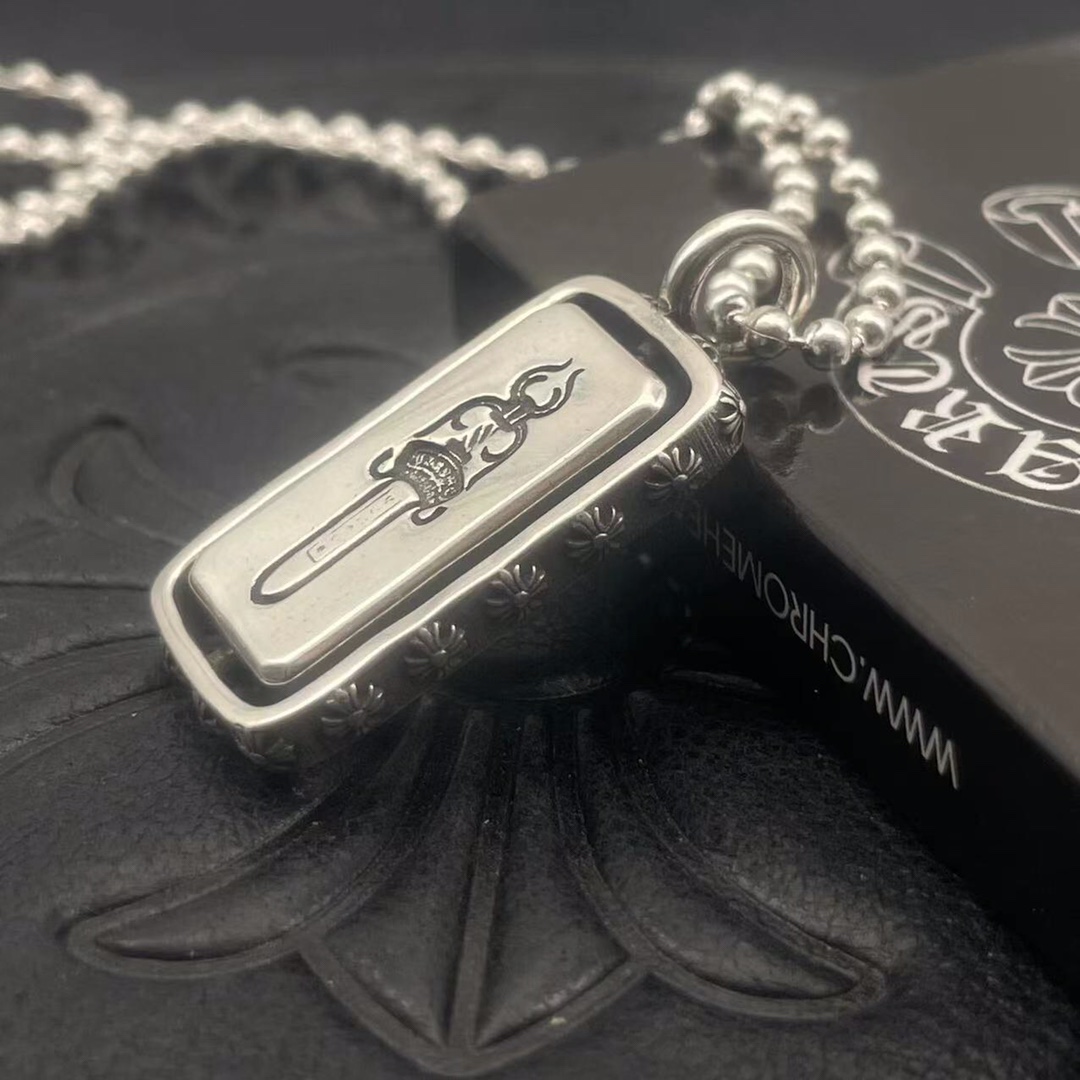 Chrome Hearts 丝滑转动，搭配 圆珠链，尺寸50-70cm，所有吊坠均可搭其他项链