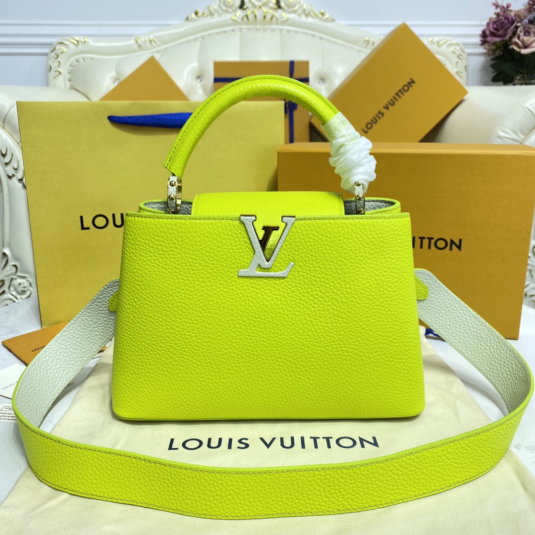 Louis Vuitton LV Capucines Bags Handbags Cowhide M59468