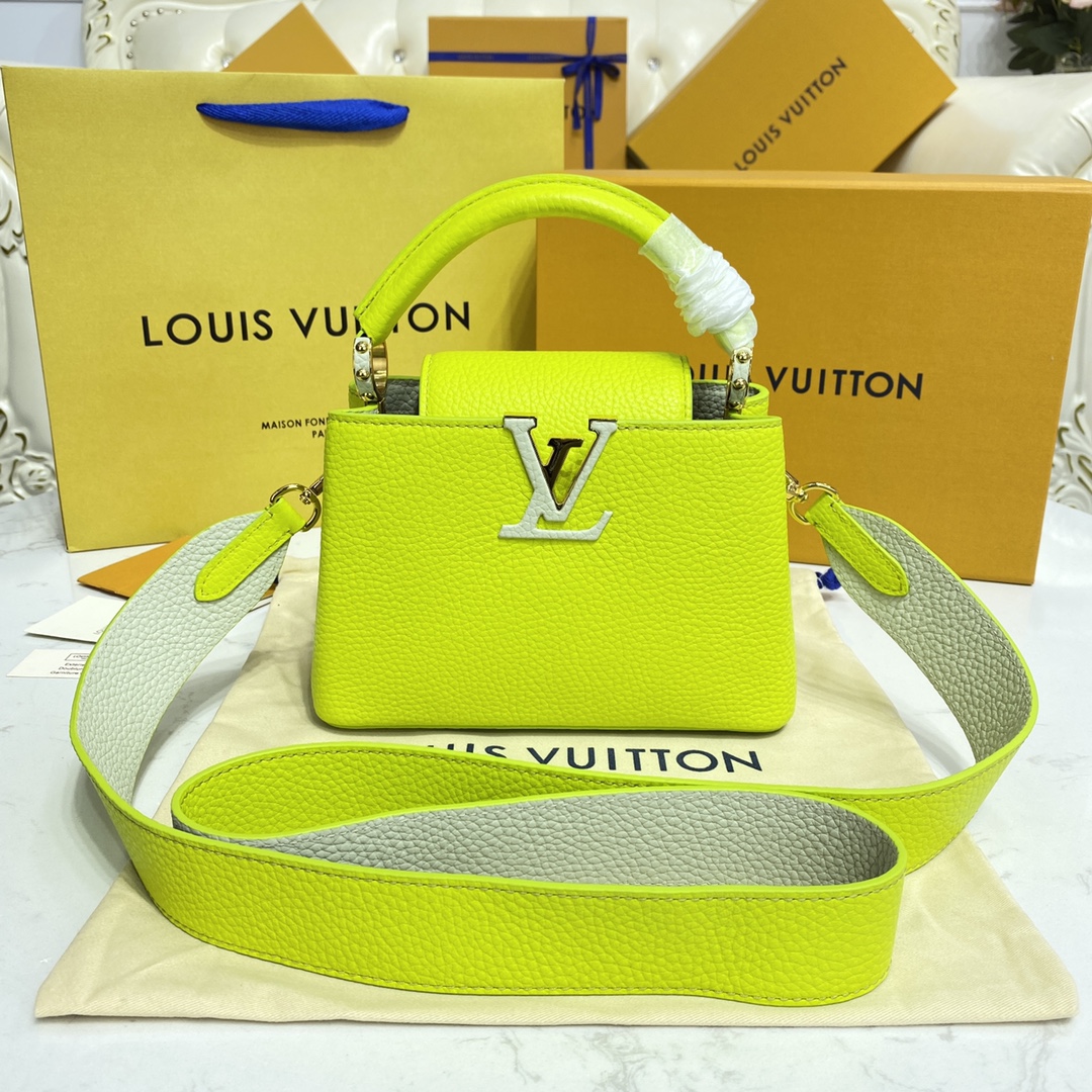 Louis Vuitton LV Capucines Bags Handbags Cowhide M59468