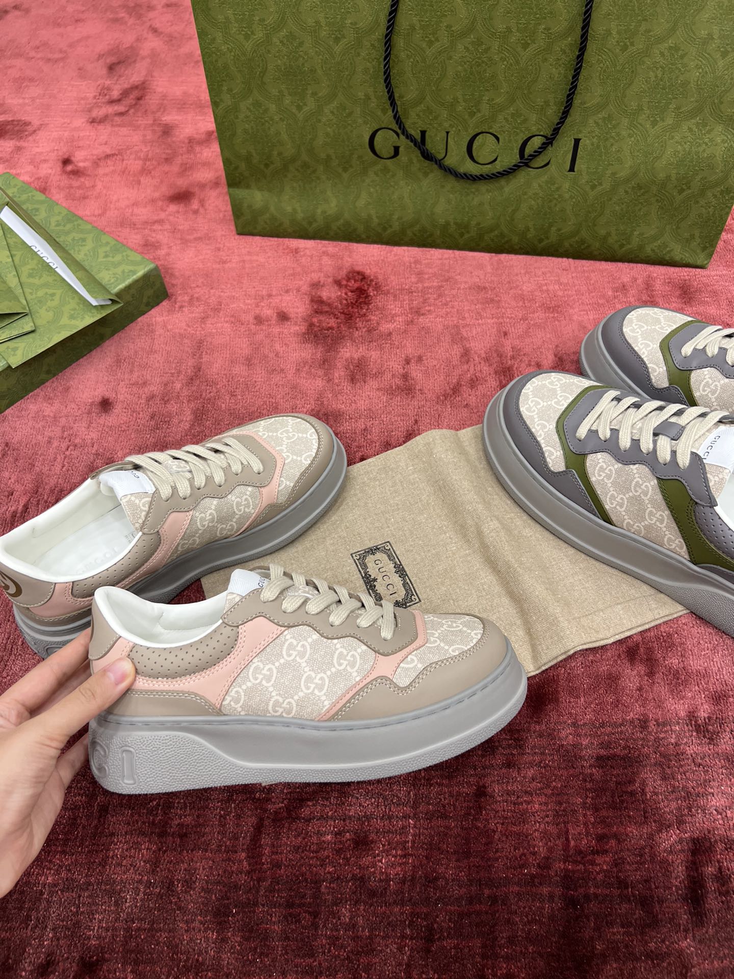 Gucci Women's Sneakers Fashionable and Comfortable Design, Perfect for Daily Wear 3 i1653747872 1174 1