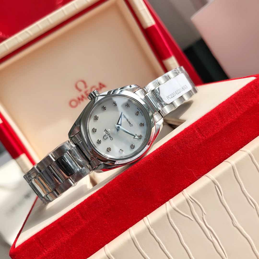 OMEGA Seamaster Aqua Terra Women's Watch with Diamond Accents 7 i1653748671 155 5