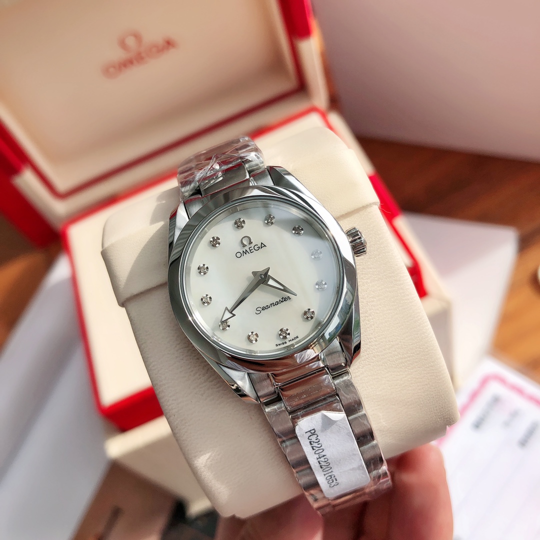 OMEGA Seamaster Aqua Terra Women's Watch with Diamond Accents 2 i1653748671 4140 3
