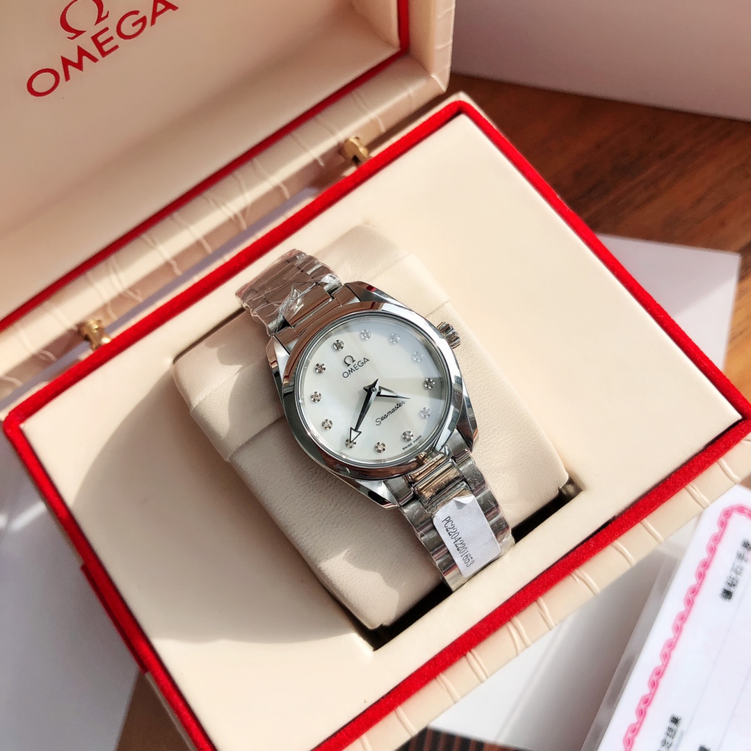 OMEGA Seamaster Aqua Terra Women's Watch with Diamond Accents 3 i1653748671 8480 1