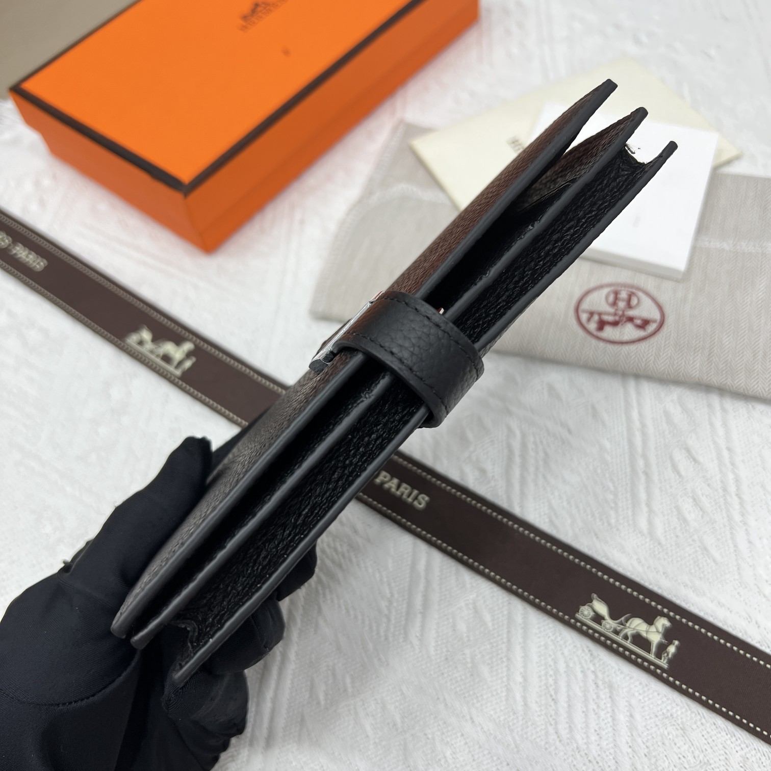 愛馬仕・p270 レディース新作純色レザー財布