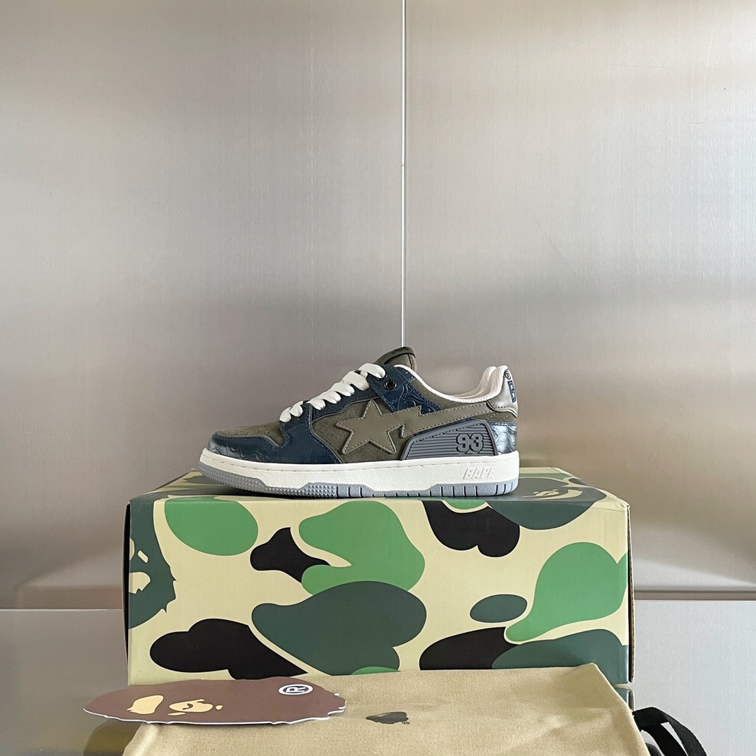 BAPE STATM Sneakers: Iconic Style and Comfort for All Ages - 图片 5