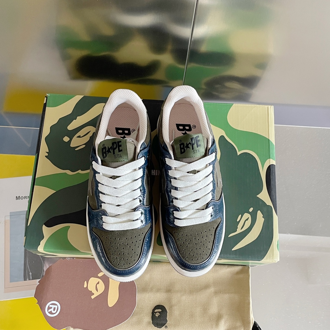BAPE STATM Sneakers: Iconic Style and Comfort for All Ages - 图片 7