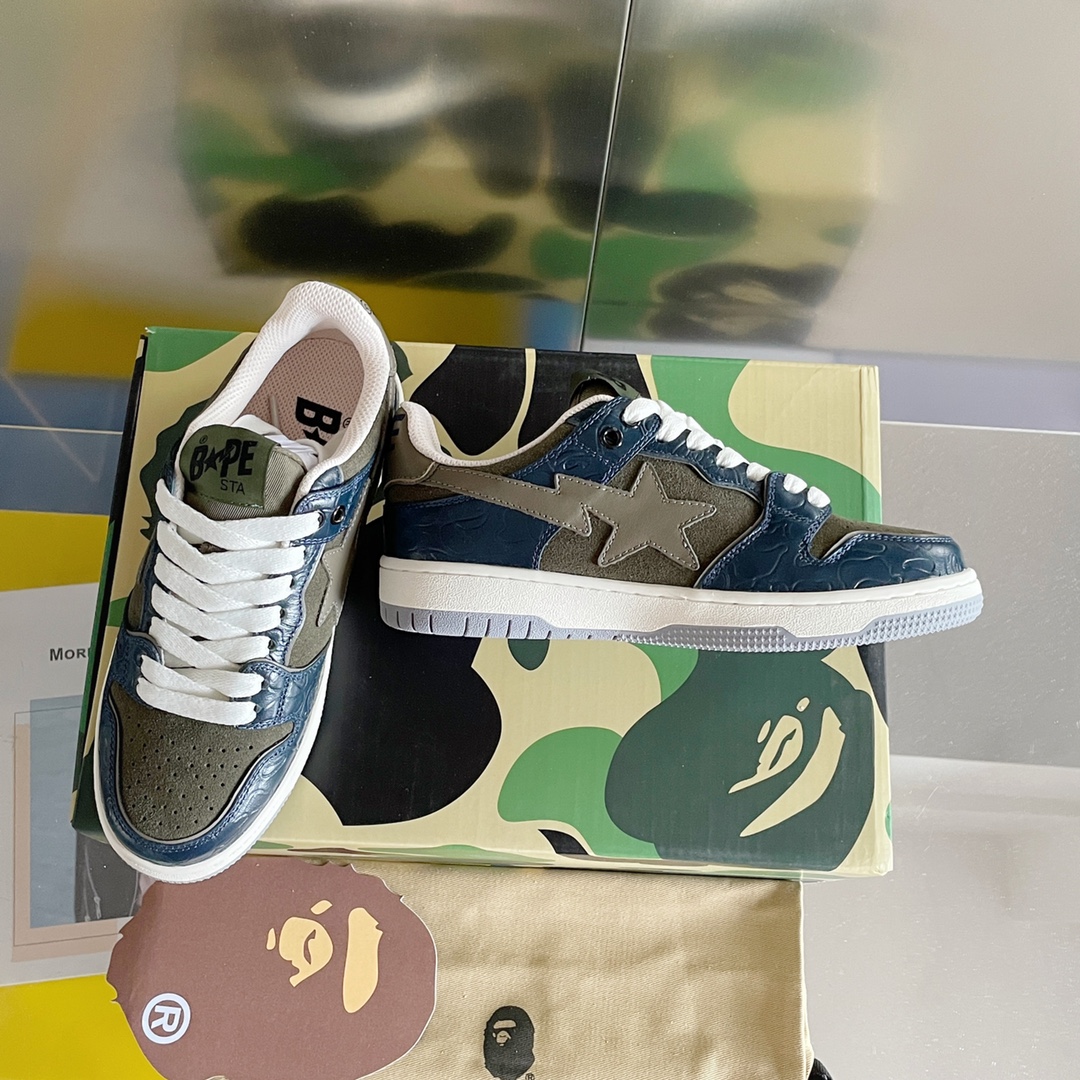 BAPE STATM Sneakers: Iconic Style and Comfort for All Ages - 图片 3