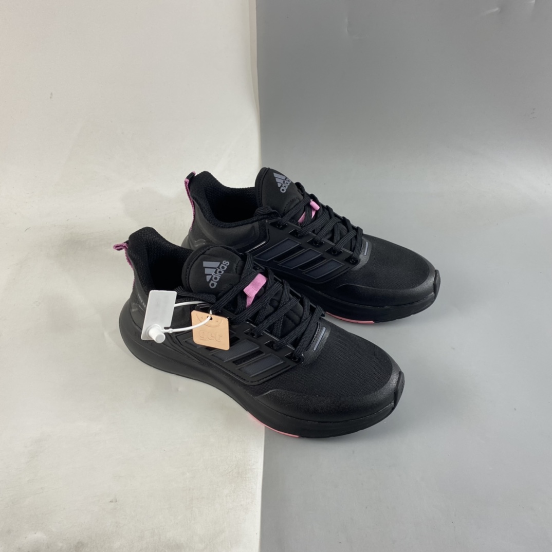 P170  Adidas EQ21RUN 阿迪轻盈系列网布透气慢跑鞋 H00499