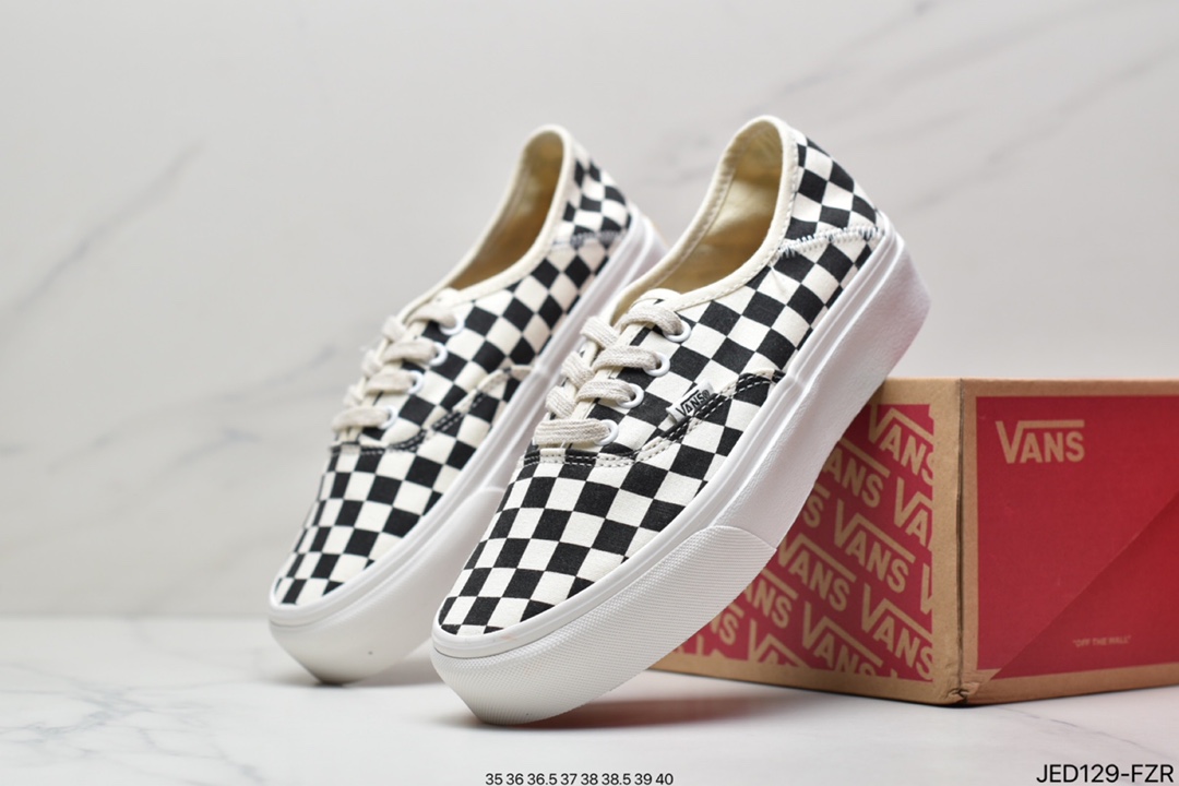 150  硫化工艺 万斯 Vans Vault  PIatform百搭休闲低帮运动滑板鞋