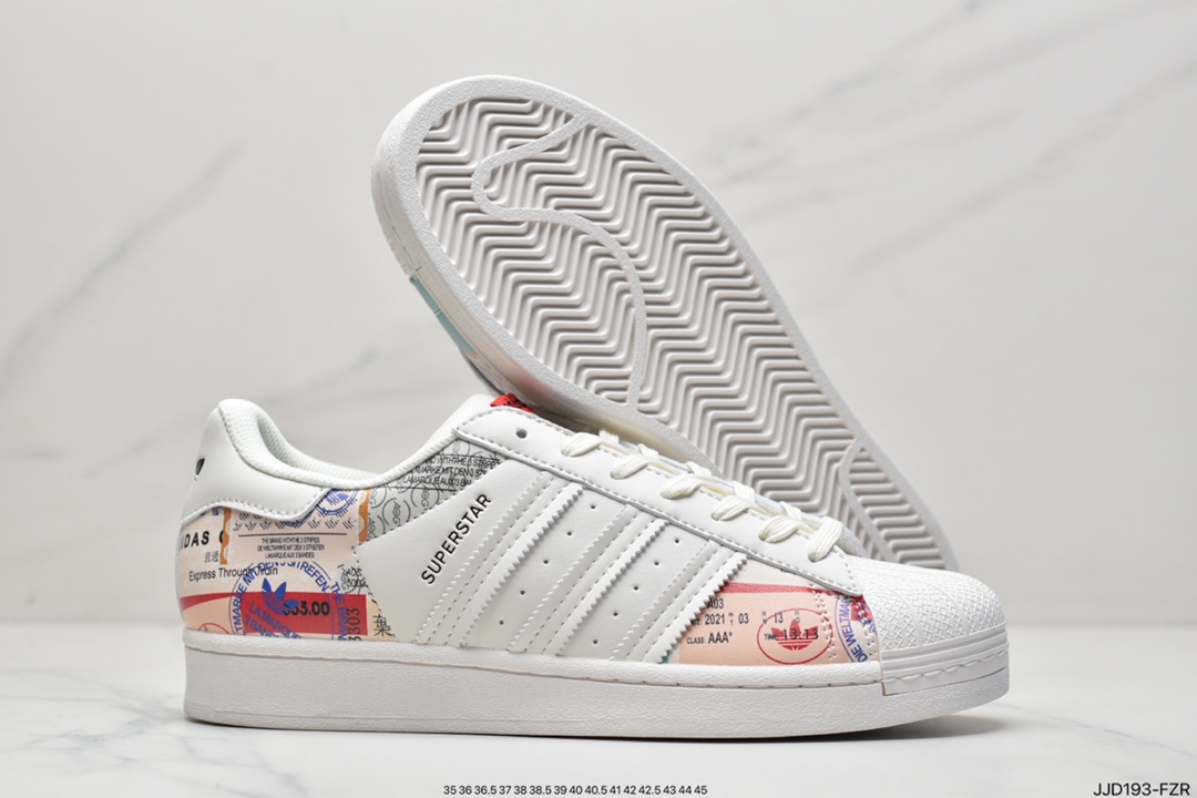 130  Adidas Originals SUPERSTAR W 渠道正品订单 GY9022ZR