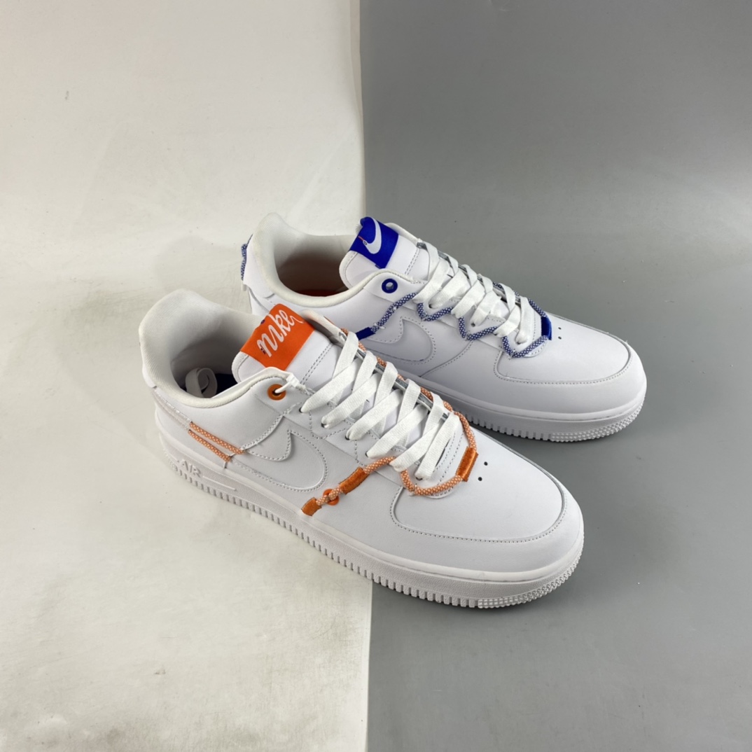 P200  Nike Air Force 1’07 Lx 空军一号绑带勾低帮休闲板鞋 DH4408-100