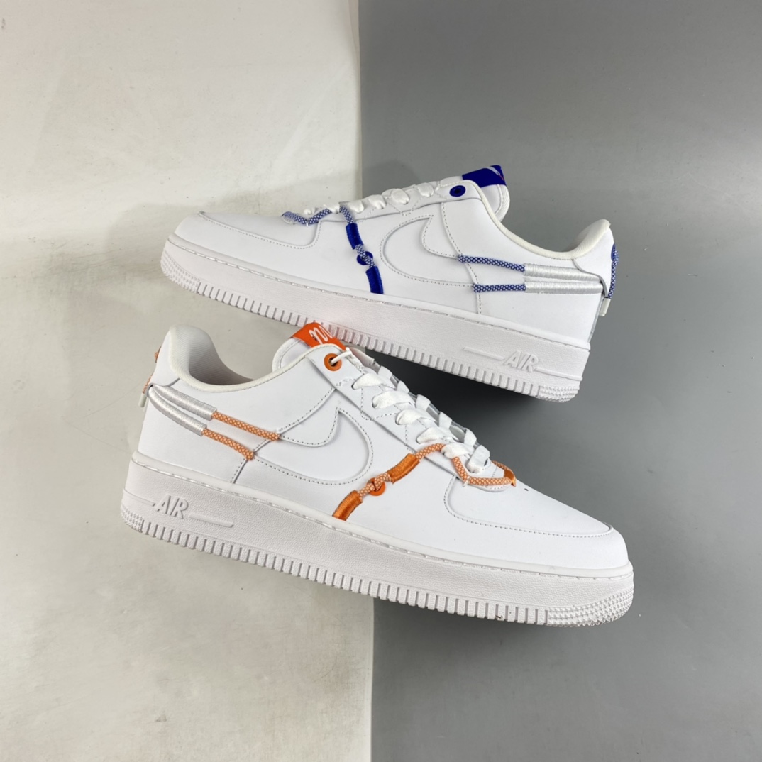 P200  Nike Air Force 1’07 Lx 空军一号绑带勾低帮休闲板鞋 DH4408-100