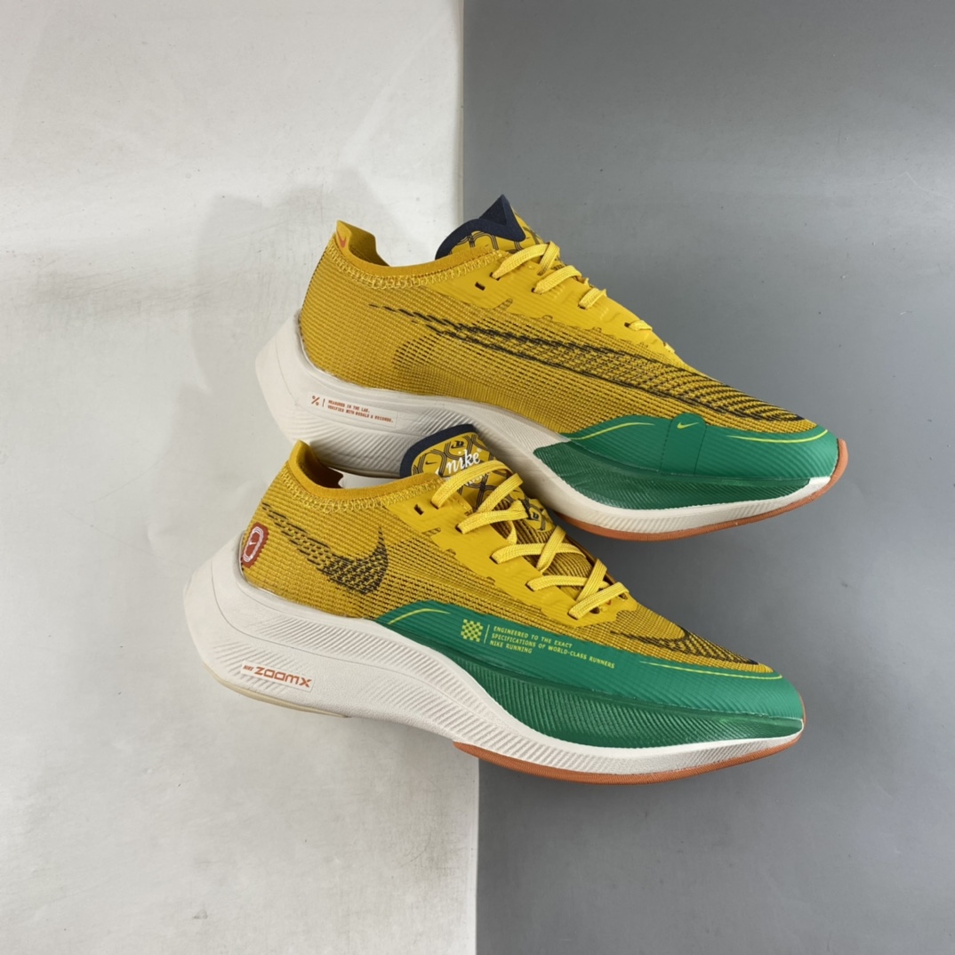 P180  Nike Zoom Vaporfly Next％ 2 马拉松 超轻透气网面前卫跑步鞋 DJ5182-700