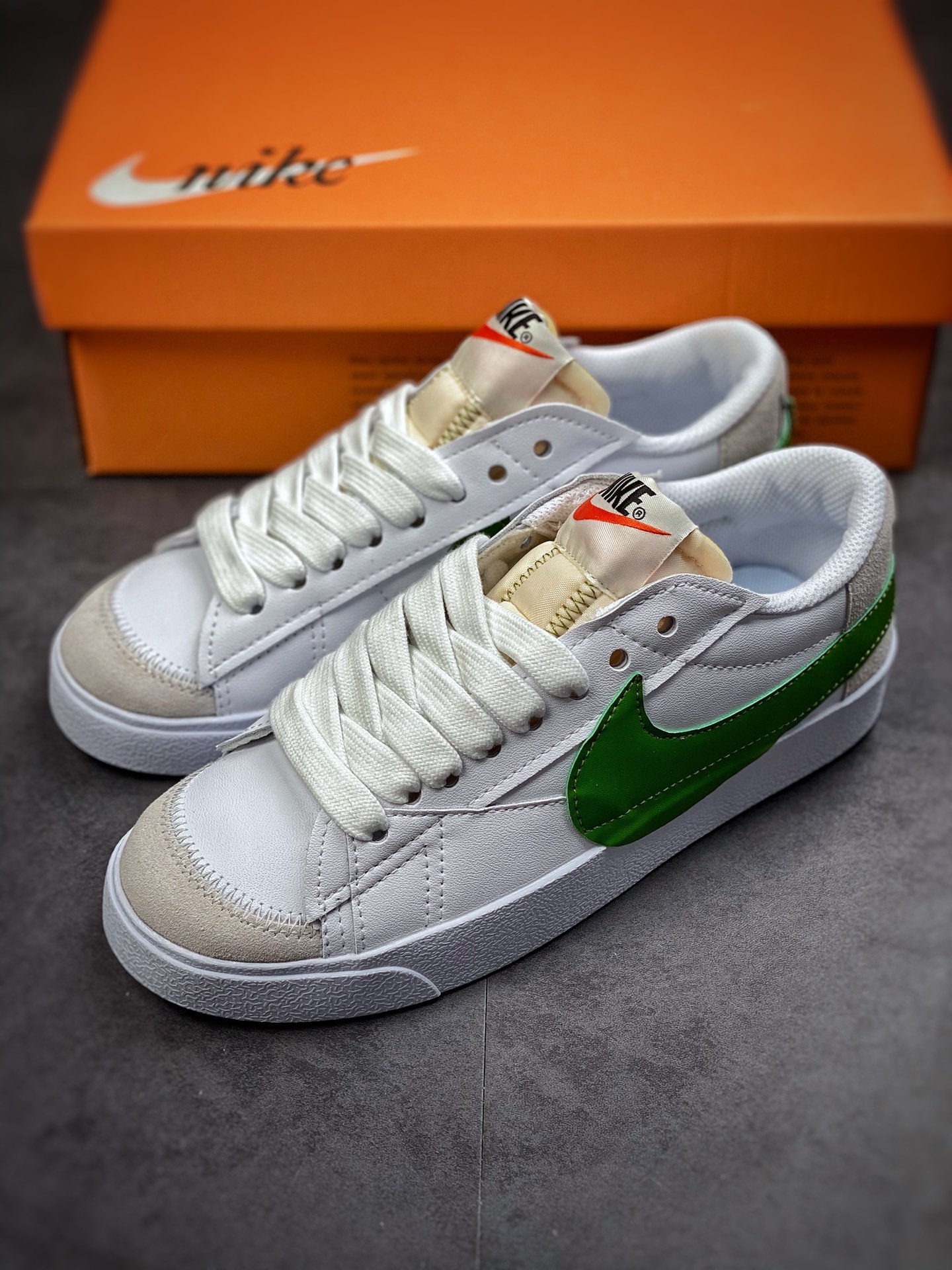 150 Nike Blazer Low’77 Jumbo 白绿 经典百搭低帮开拓者休闲运动板鞋 DV9122-131-莆田鞋,莆田鞋货源,高仿鞋,高仿鞋货源,安福档口,莆田高仿鞋,莆田鞋批发,高仿鞋批发,莆田高仿运动鞋,高仿运动鞋,莆田运动鞋 150 Nike Blazer Low’77 Jumbo 白绿 经典百搭低帮开拓者休闲运动板鞋 DV9122-131