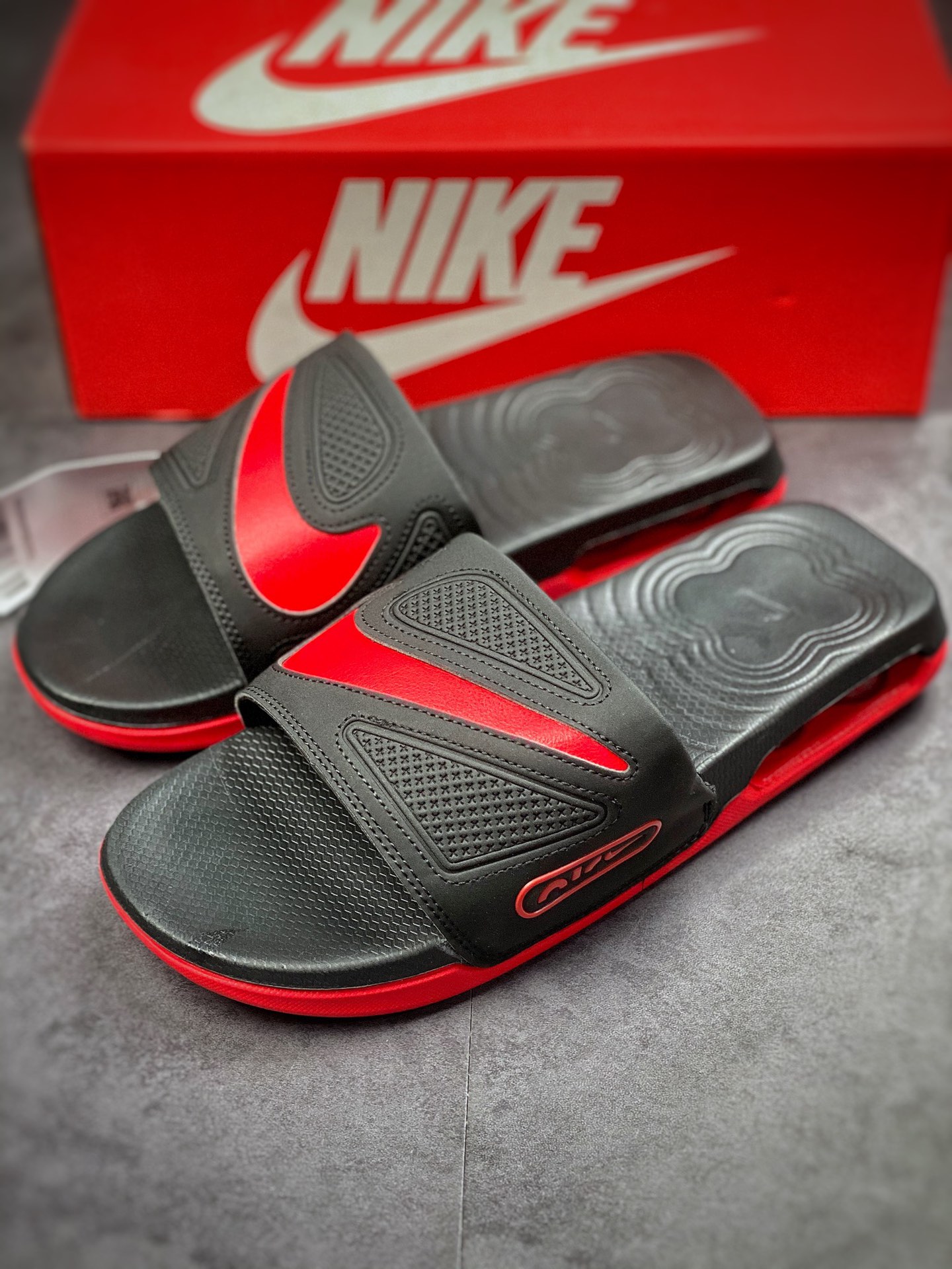 140 Nike Air Max Cirro Masculino Slide”Bone/Black/Sliver”室外篮球气垫休闲运动凉拖鞋DC1460-006
