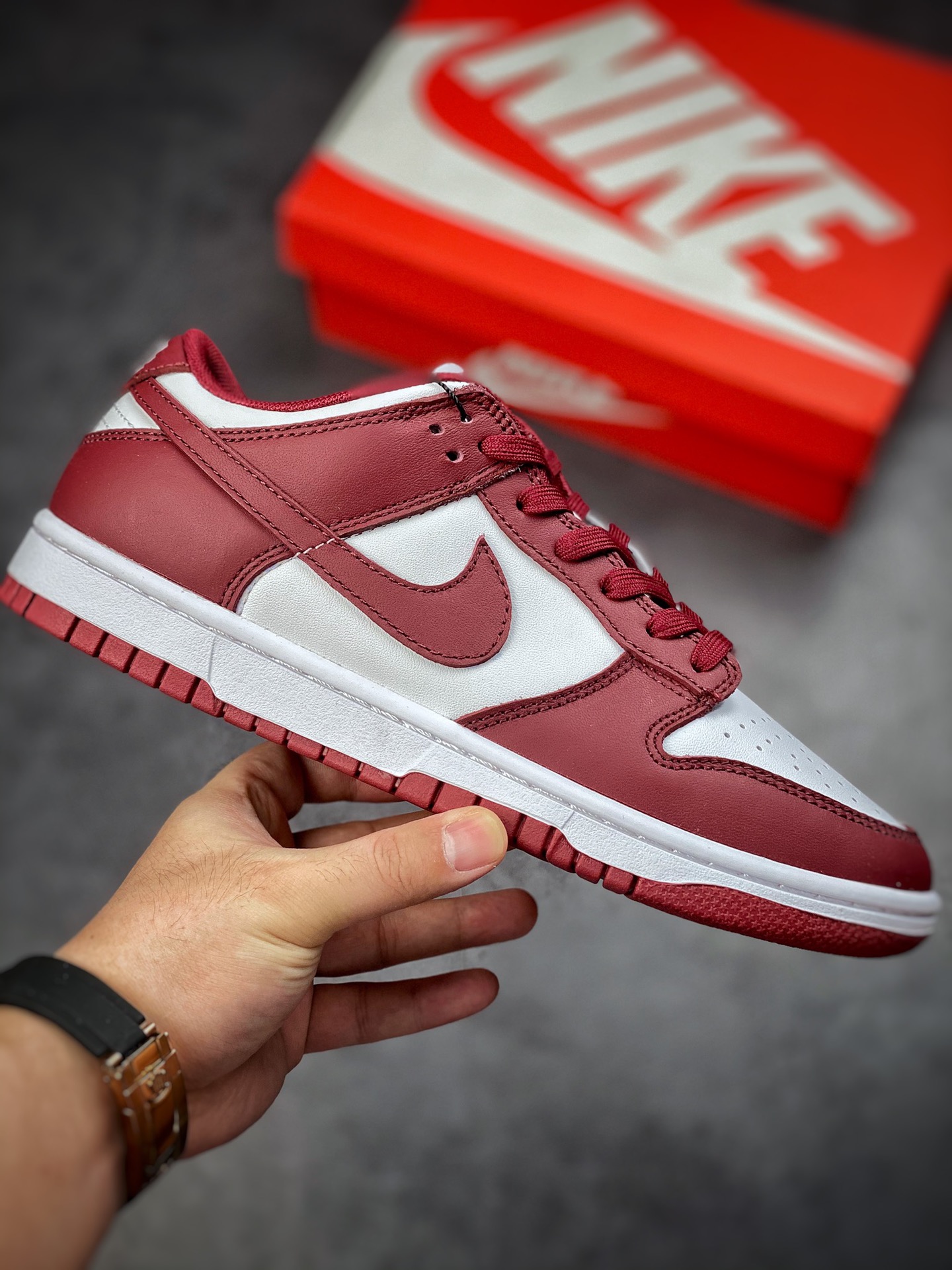 300 Nike SB Dunk low ”Team Red” 团队红 配色 DD1391-601