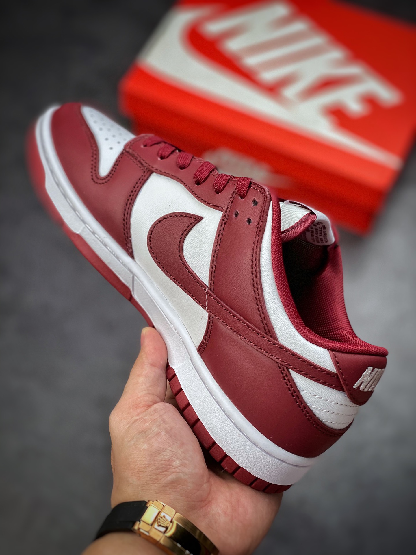 300 Nike SB Dunk low ”Team Red” 团队红 配色 DD1391-601