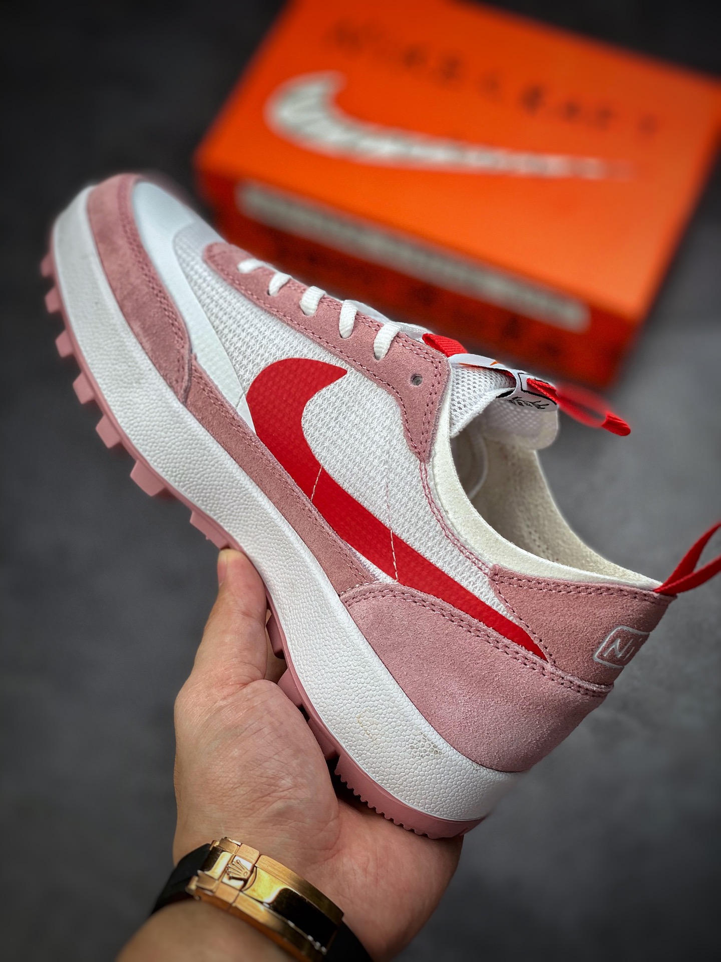 180 Tom Sachs x Nike Craft 白粉该鞋款DA6672-800