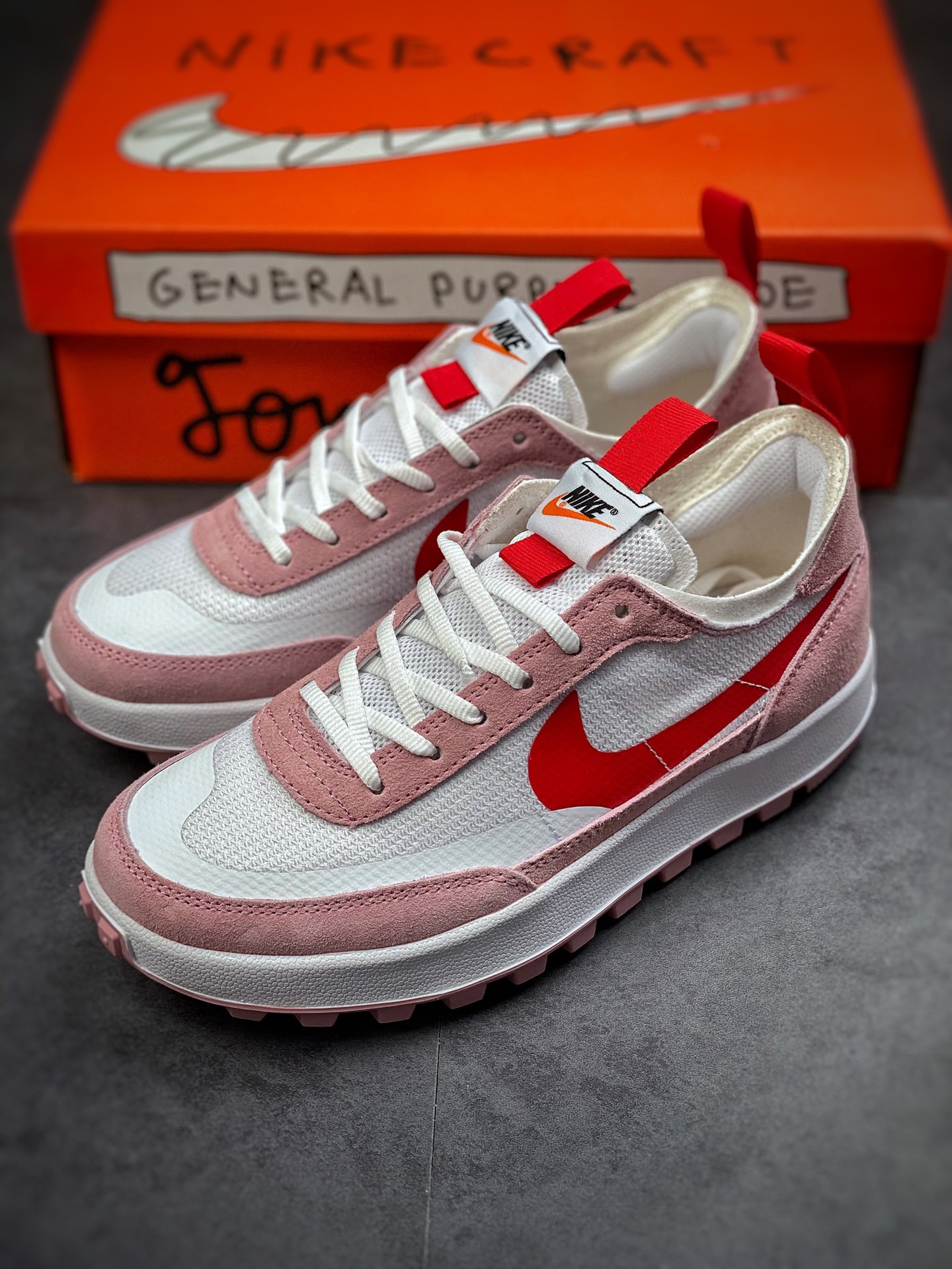 180 Tom Sachs x Nike Craft 白粉该鞋款DA6672-800