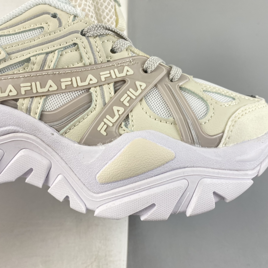 P180  意式运动美学斐乐Fila Sport Interaction 交叉鱼刺三代慢跑鞋 5RM01535-103