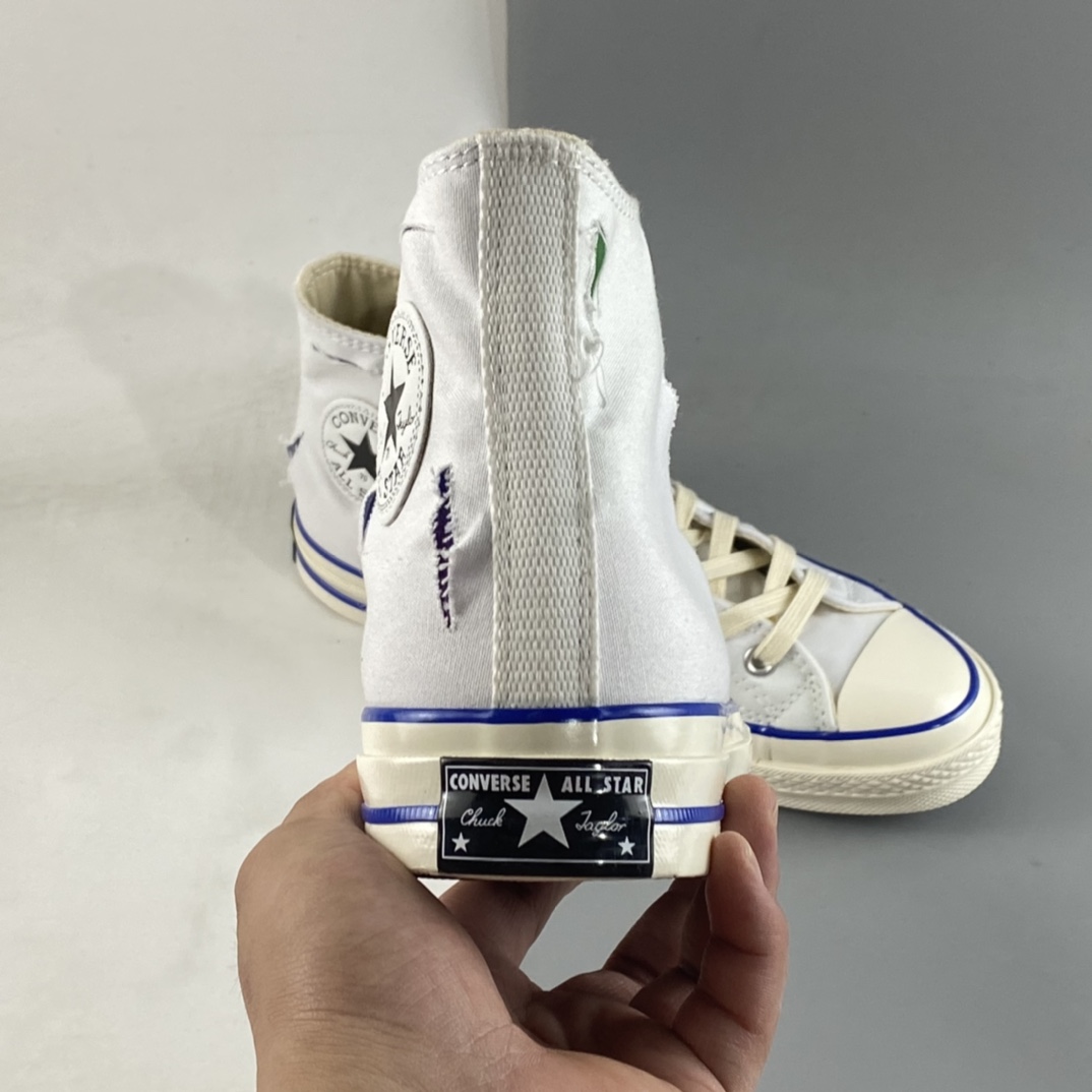 P160  Converse Chuck 1970s 匡威极光撕撕乐高帮休闲帆布鞋 A02313A