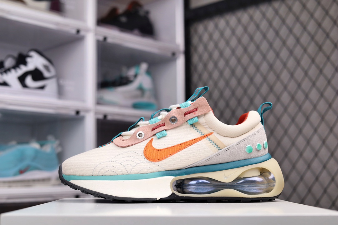 H0 NK Air Max 2021 掌半气垫运鞋动 机风能款鞋该以黑色、铁色灰色白和组的示合人 十感酷足 最款鞋大亮点足是底和泡心空沫中底新的型Air缓装震置 来带了为更轻便柔软的感脚636SG官货方号: DQ4974 181