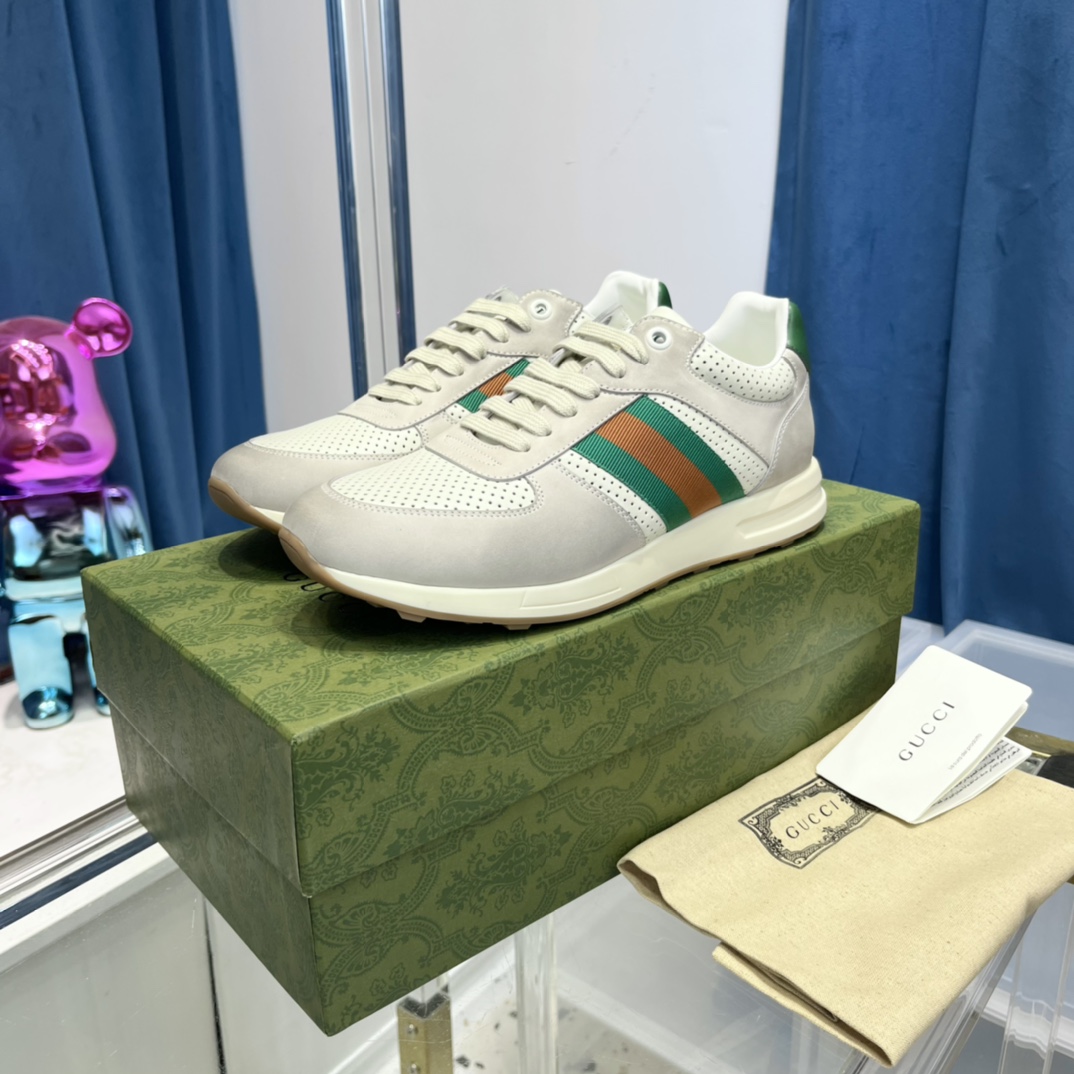 Gucci online
 Buty codzienne Skóra cielęca krowia TPU Casual