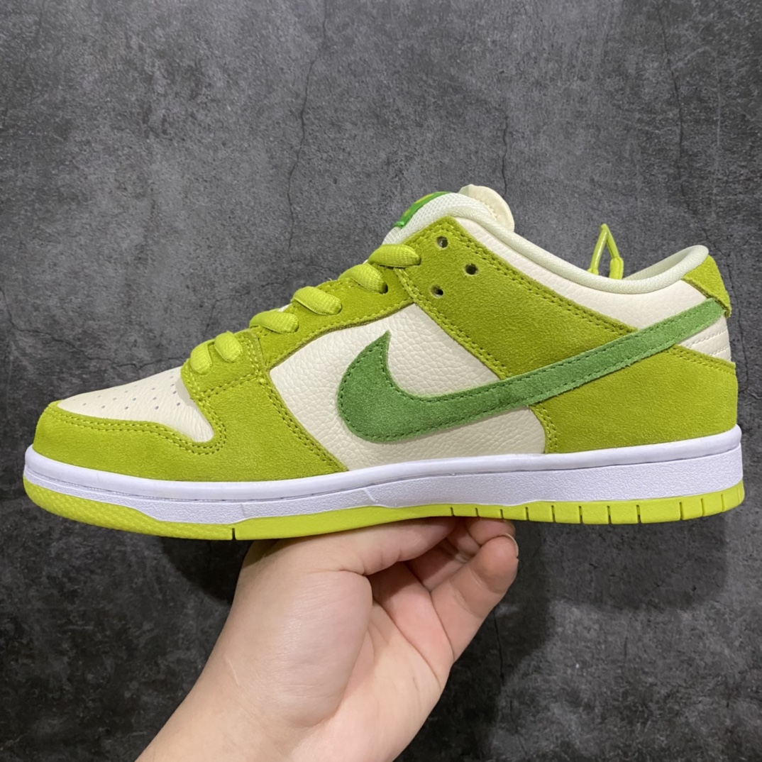 图片[2]-Z版 Dunk SB 白绿青苹果 市场顶级品质 原鞋开发 原材料打造 无色差 正确鞋型 z版的货可以放心推广 此版本的货争取全部做到最高品质 实物确实很好 比市场各路通货要好很多💪🏻 货号：DM0807-300 尺码：36-47.5-选品中心