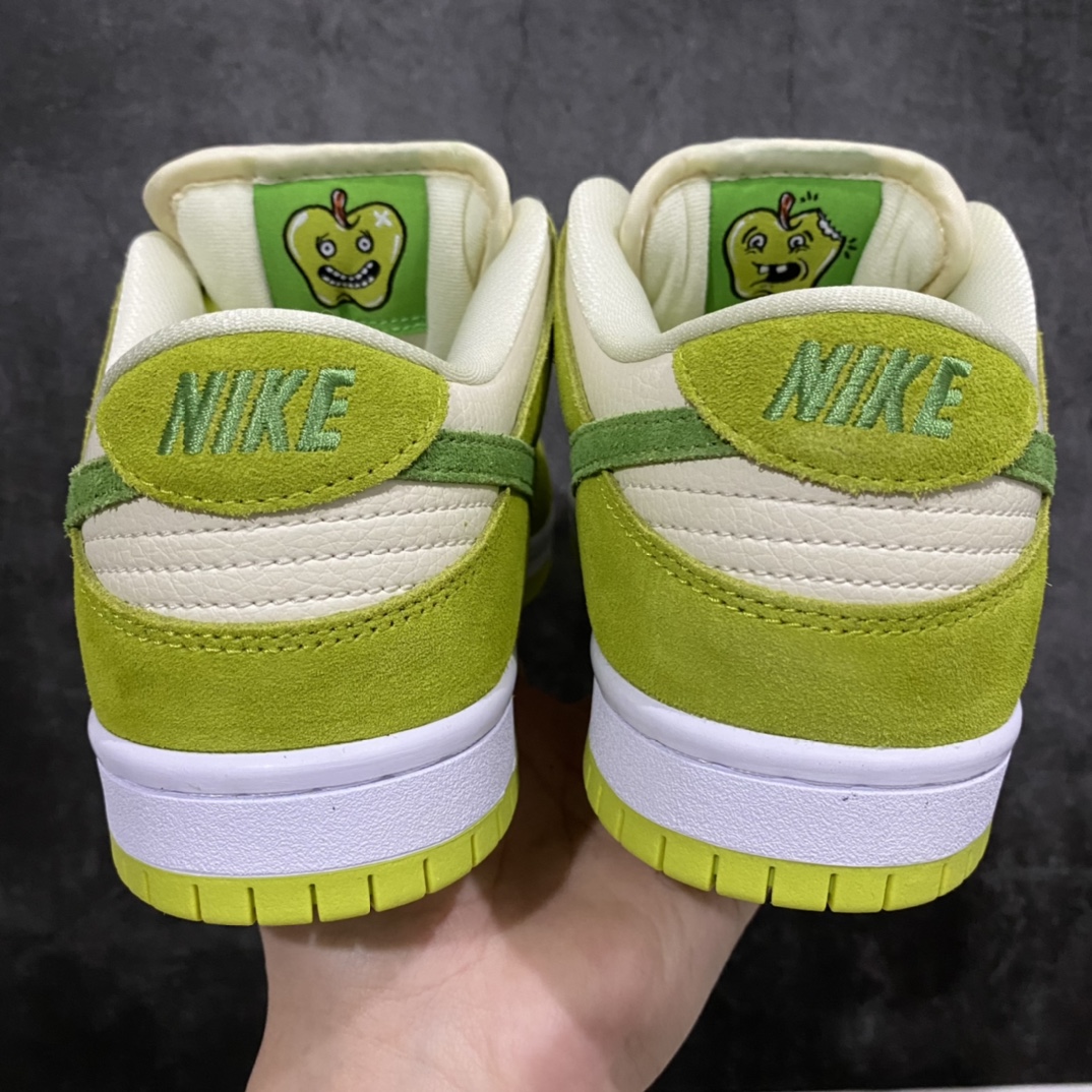 图片[4]-Z版 Dunk SB 白绿青苹果 市场顶级品质 原鞋开发 原材料打造 无色差 正确鞋型 z版的货可以放心推广 此版本的货争取全部做到最高品质 实物确实很好 比市场各路通货要好很多💪🏻 货号：DM0807-300 尺码：36-47.5-选品中心