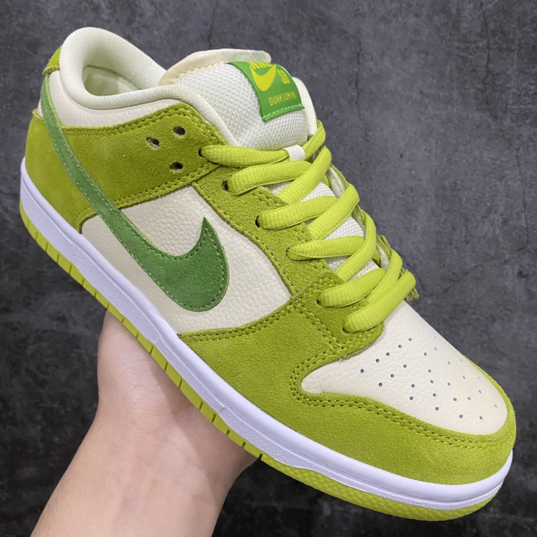 图片[3]-Z版 Dunk SB 白绿青苹果 市场顶级品质 原鞋开发 原材料打造 无色差 正确鞋型 z版的货可以放心推广 此版本的货争取全部做到最高品质 实物确实很好 比市场各路通货要好很多💪🏻 货号：DM0807-300 尺码：36-47.5-选品中心