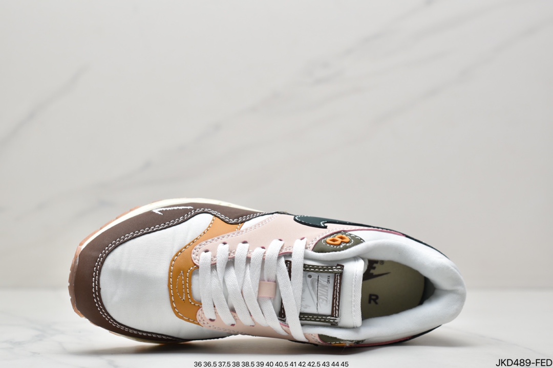 160 耐克Nike Air Max 1”Noise Aqua”初代复古气垫百搭休闲运动慢跑鞋DQ8656