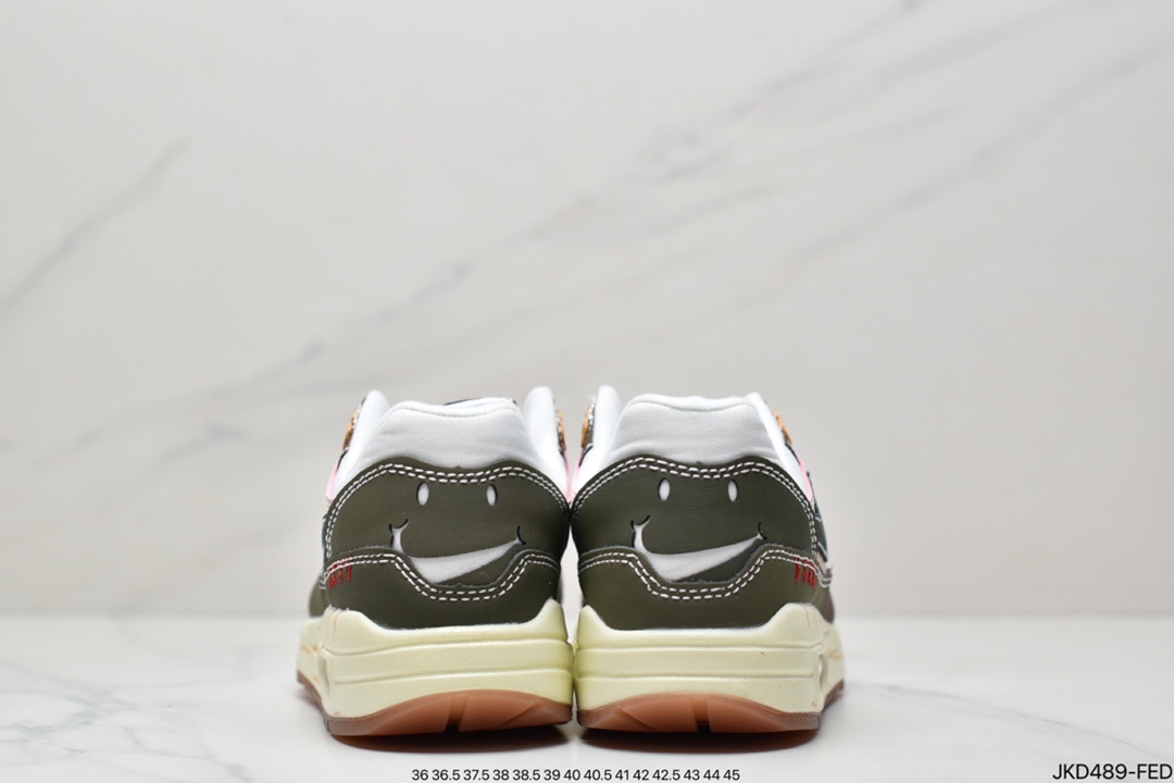 160 耐克Nike Air Max 1”Noise Aqua”初代复古气垫百搭休闲运动慢跑鞋DQ8656