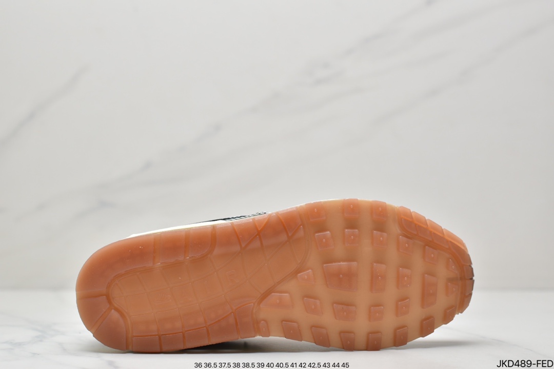 160 耐克Nike Air Max 1”Noise Aqua”初代复古气垫百搭休闲运动慢跑鞋DQ8656