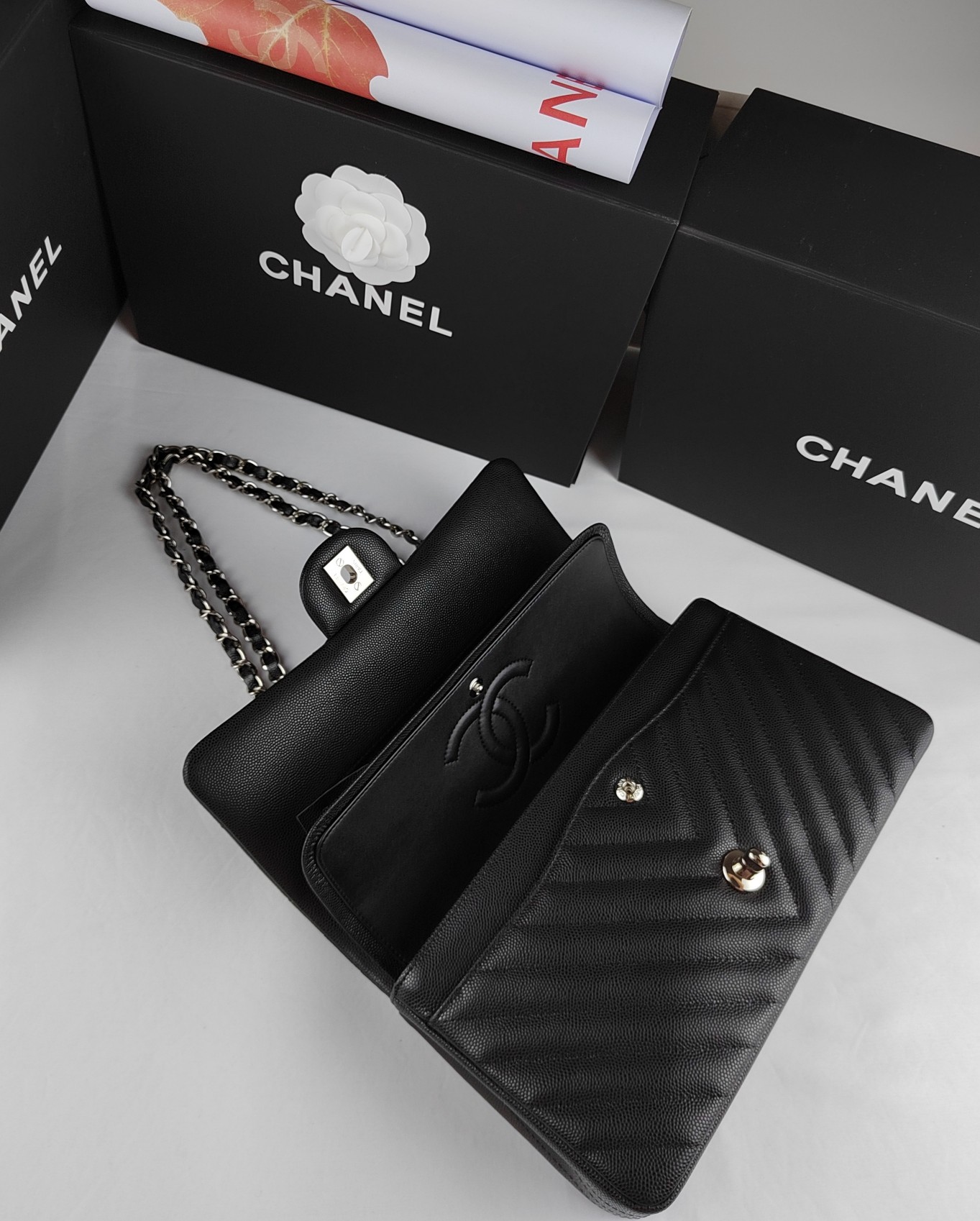 顶级货_厂跑量价高端定制品Chane1ClassicBag01112演绎了Chane1的经典高雅简约精美