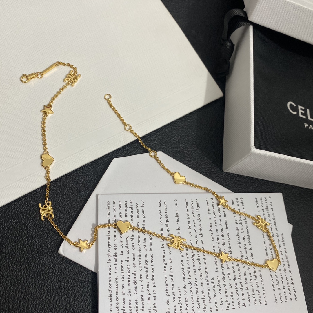Celine Paris New Script Necklace: Delicate “Celine Paris” Pendant on Thin Chain 8 a1653899077539 6383
