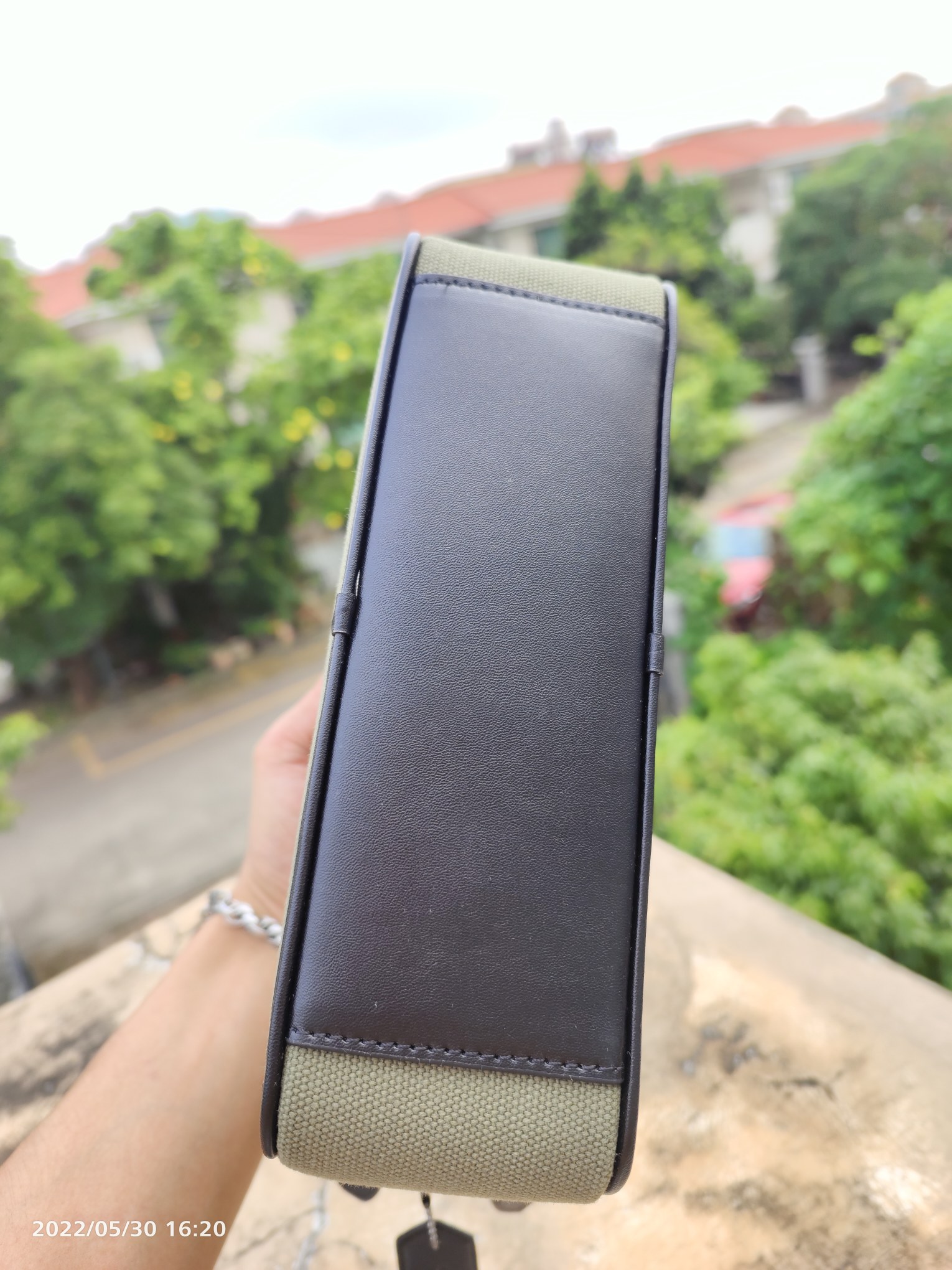 Coach 款号8408男士新款 军绿帆布 C家 Charter