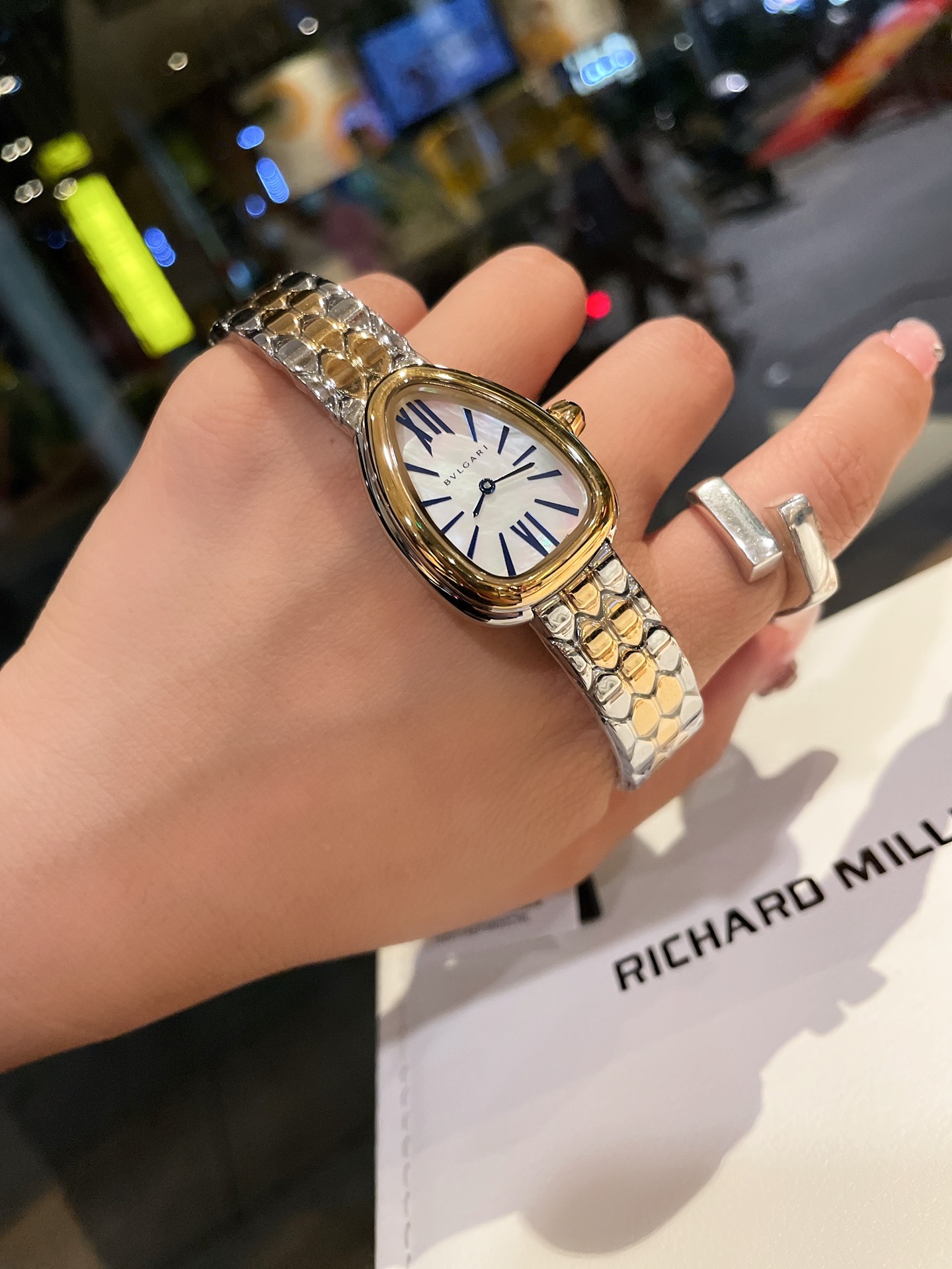Bvlgari Serpenti Seduttori Women's Watch, Stainless Steel and Gold 4 i1653844805 8237 7