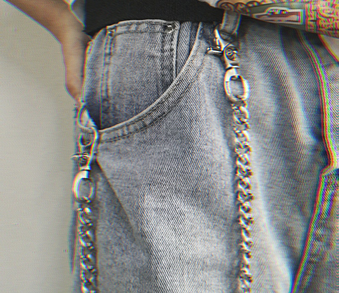 Crocodile double-buttoned bouquet, circle, crotch - 图片 2