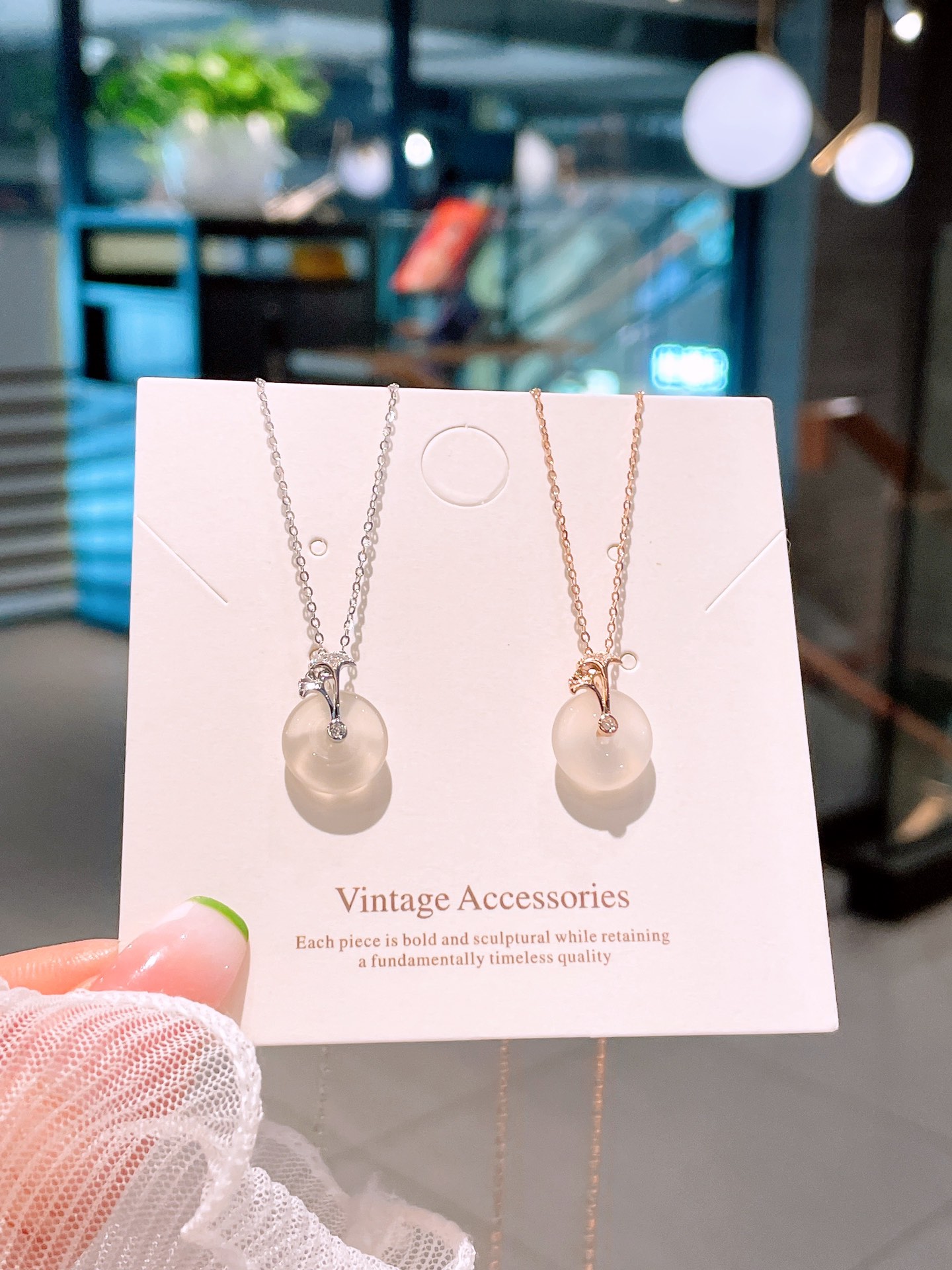 Hypoallergenic Silver Necklace Ultra Minimal Engagement Gold