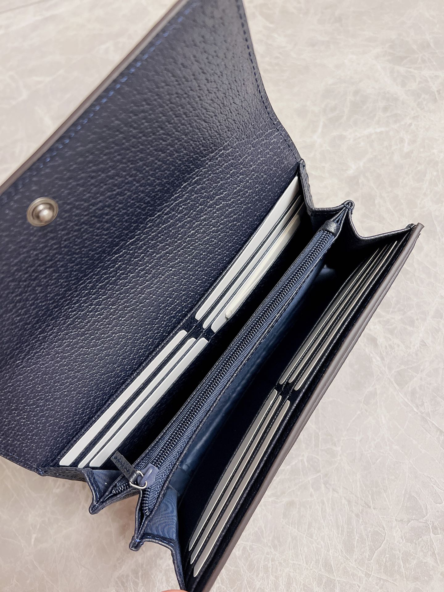 Luxury GG Supreme Wheat Ophidia Series PVC Wallet with Signature Double G - 图片 6