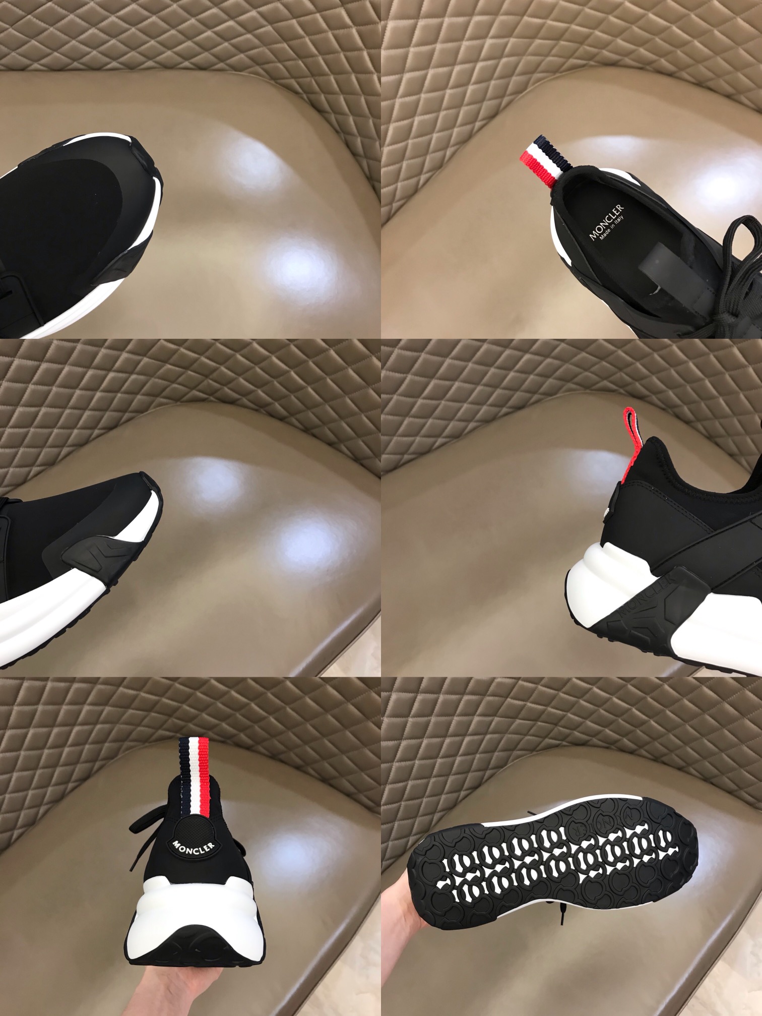 Moncler蒙口    各种材质拼接男鞋运动鞋