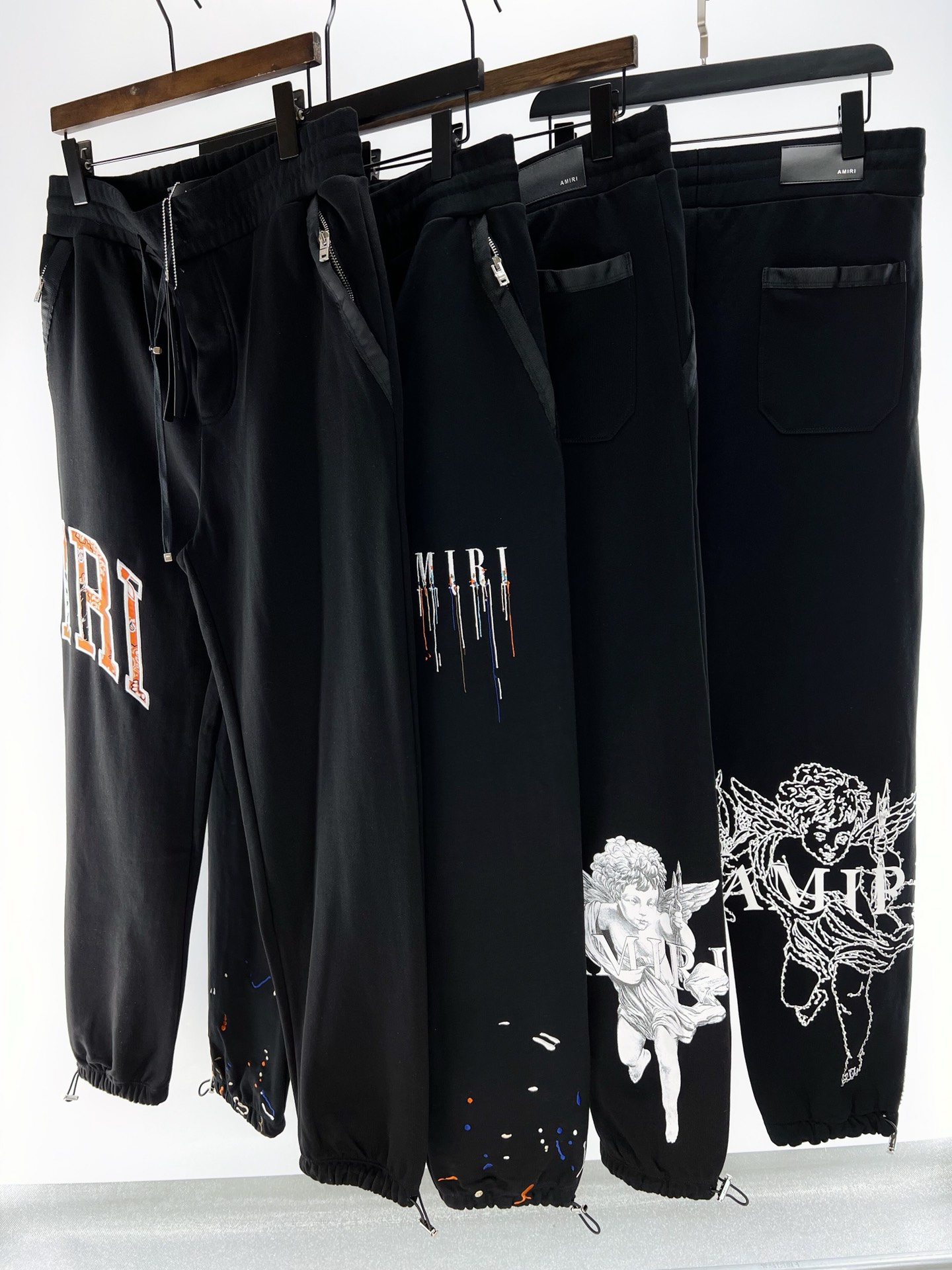 Amiri Embroidered Drawstring Lounge Pants Loose Fit Casual Trousers Joggers 2 i1653972176 9020 0