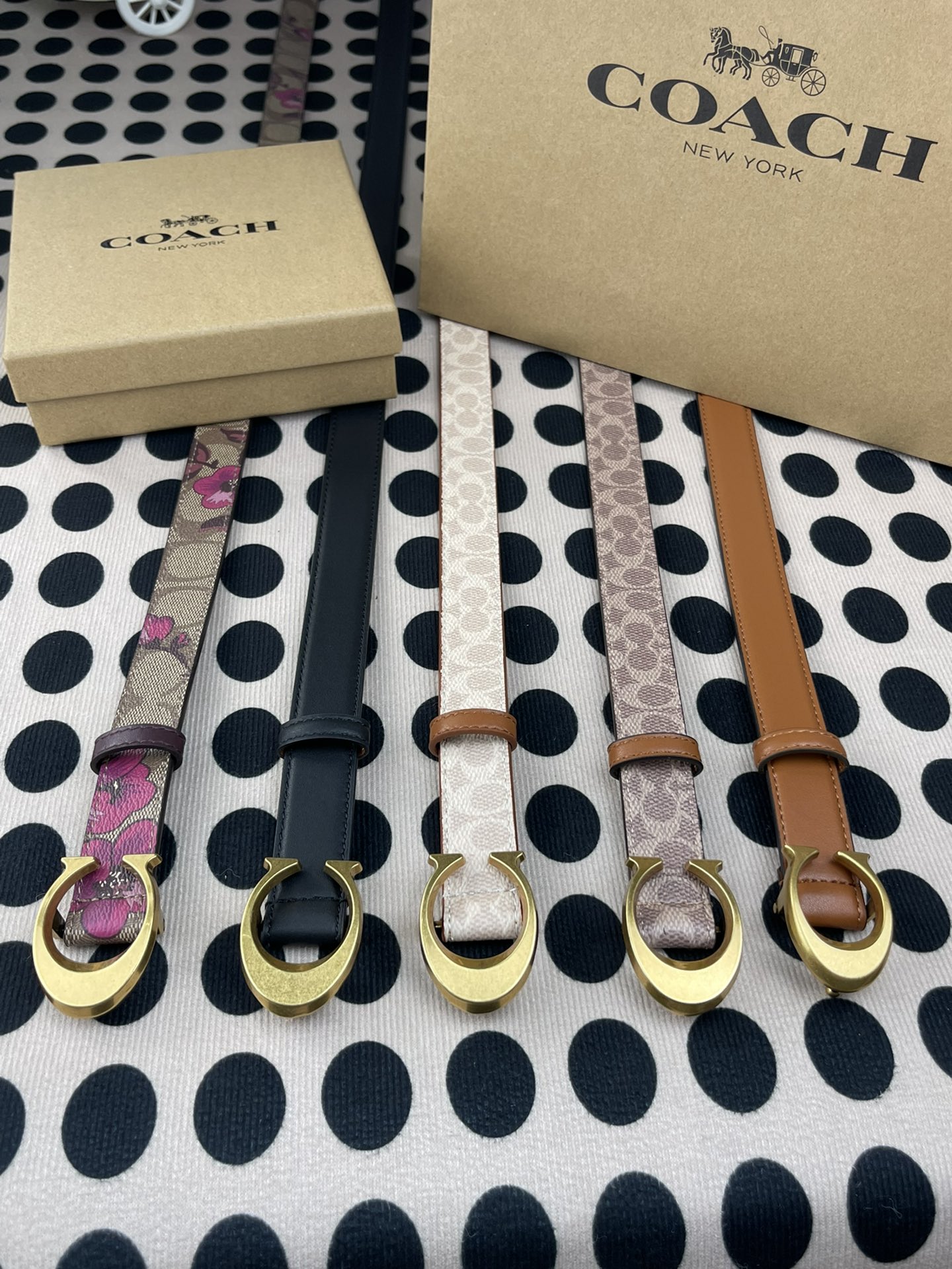 Coach ～新款 到货了coach蔻驰F83960腰带——终于