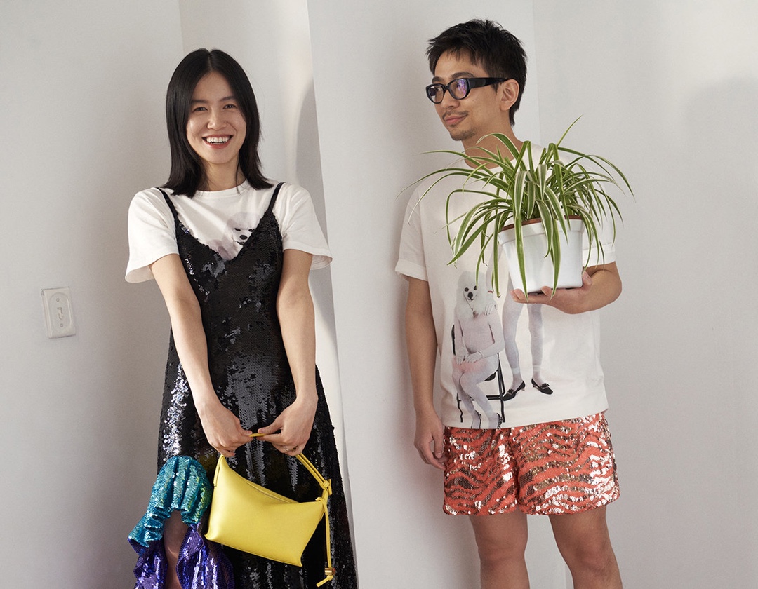 LOEWE罗意威 520情人节限定款 cubi全皮饭盒包 0559黄