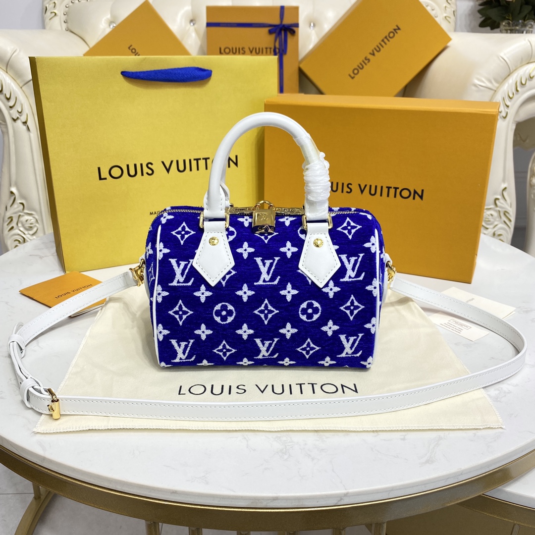 Louis Vuitton LV Speedy Cheap
 Bags Handbags Best Luxury Replica
 Blue Sweatpants M20751