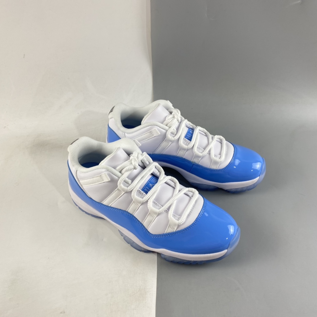 P320  Air Jordan 11 Low ”Carolina” AJ11 乔11白蓝  528895-106