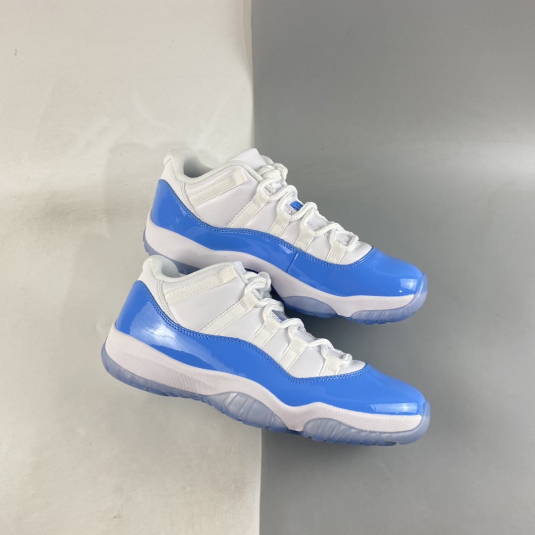 P320  Air Jordan 11 Low ”Carolina” AJ11 乔11白蓝  528895-106